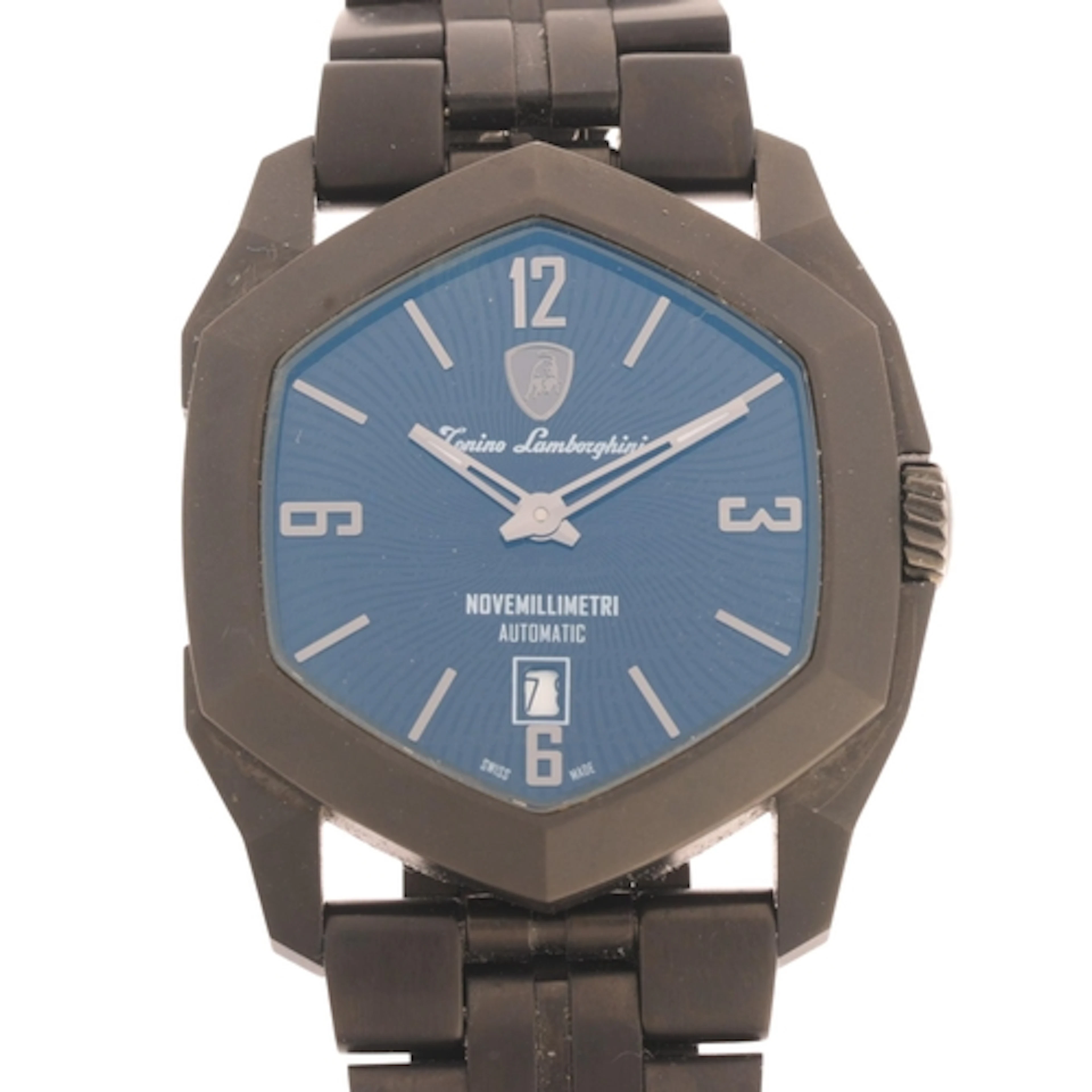 TONINO LAMBORGHINI - a black sand blasted titanium Novemilli...