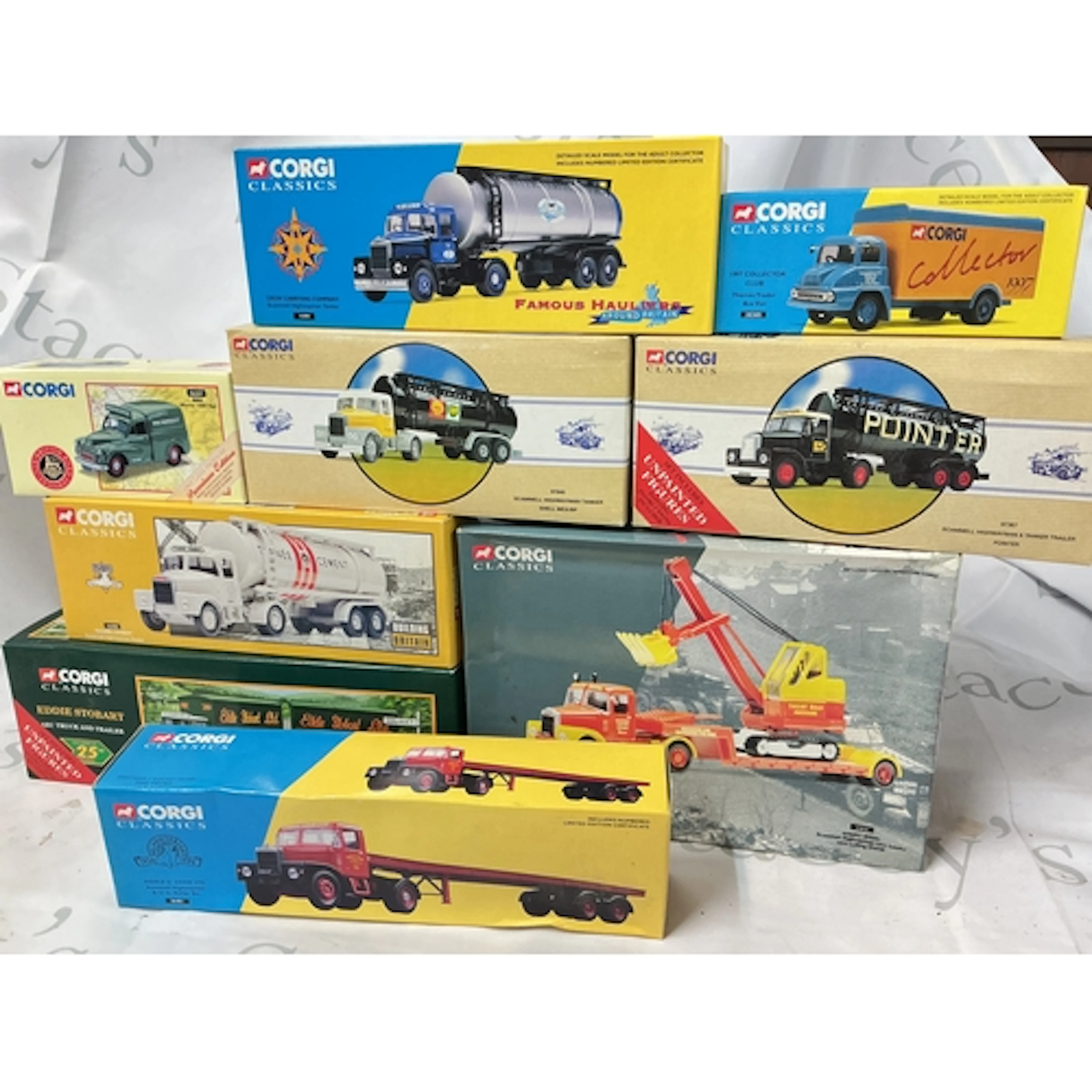 A Large Collection Of Boxed Corgi Classics. No Reserve.