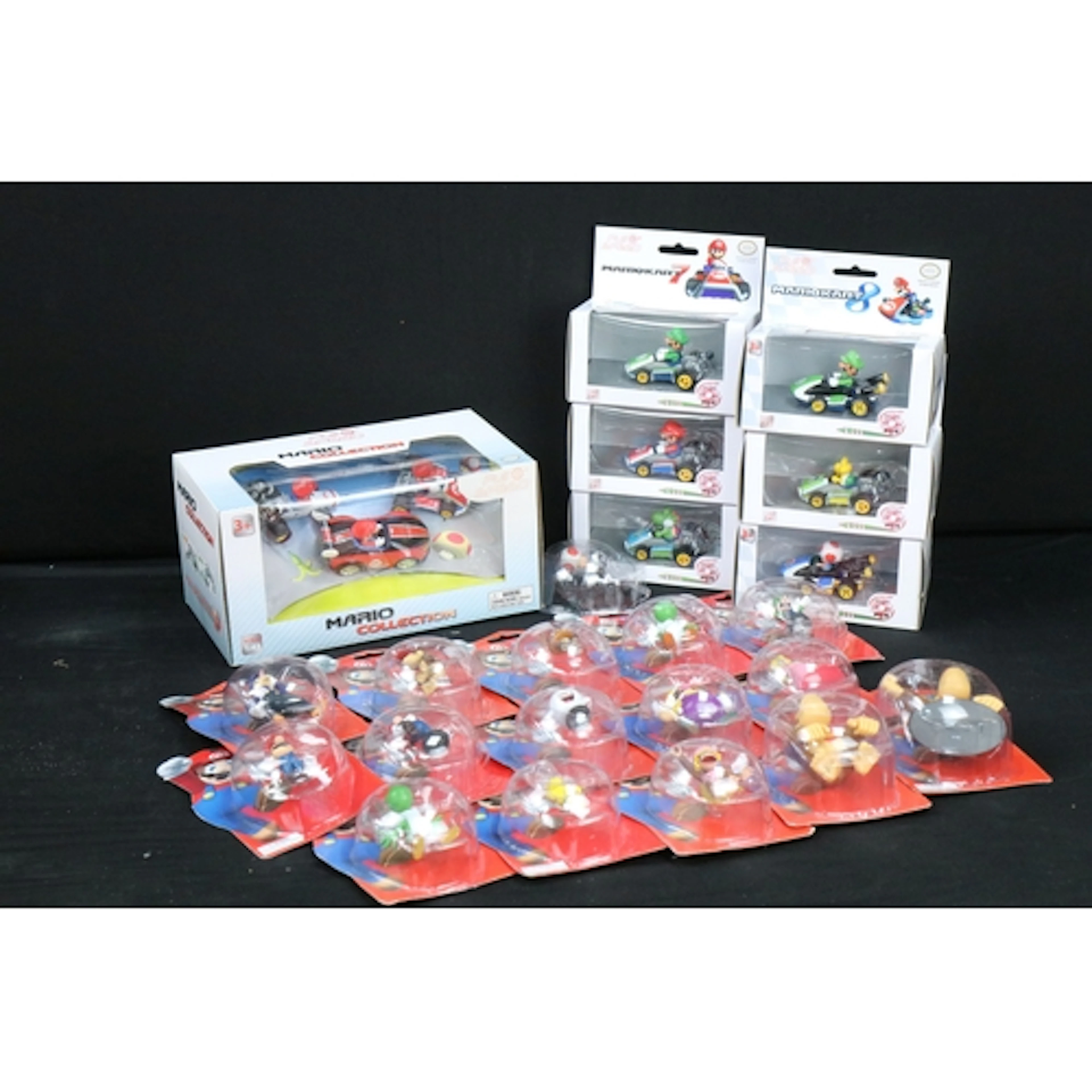 22 Boxed/carded Super Mario Bros figures to include 15 x Gol...