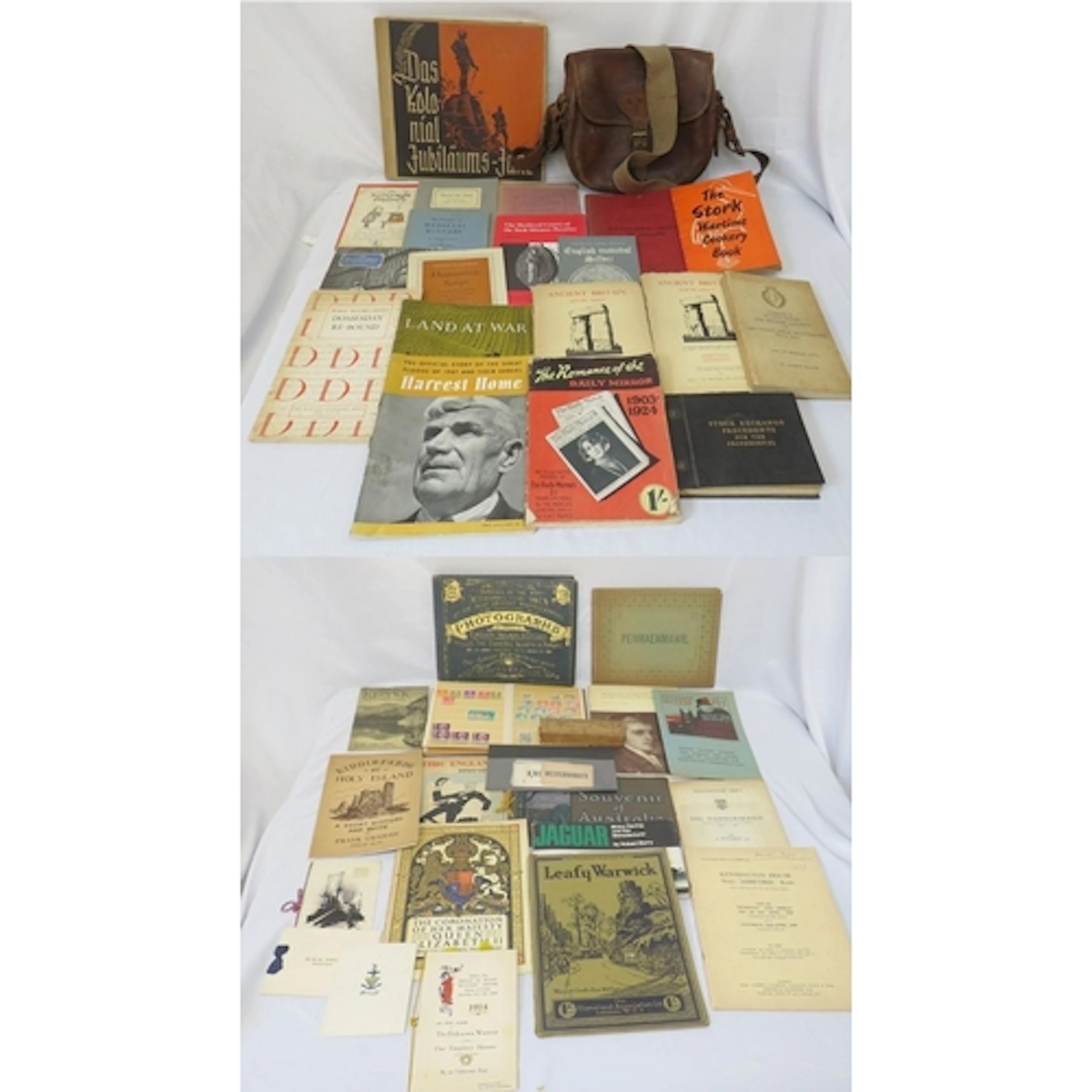 Books & Pamphlets incl. The Romance of The Daily Mirror 1903...