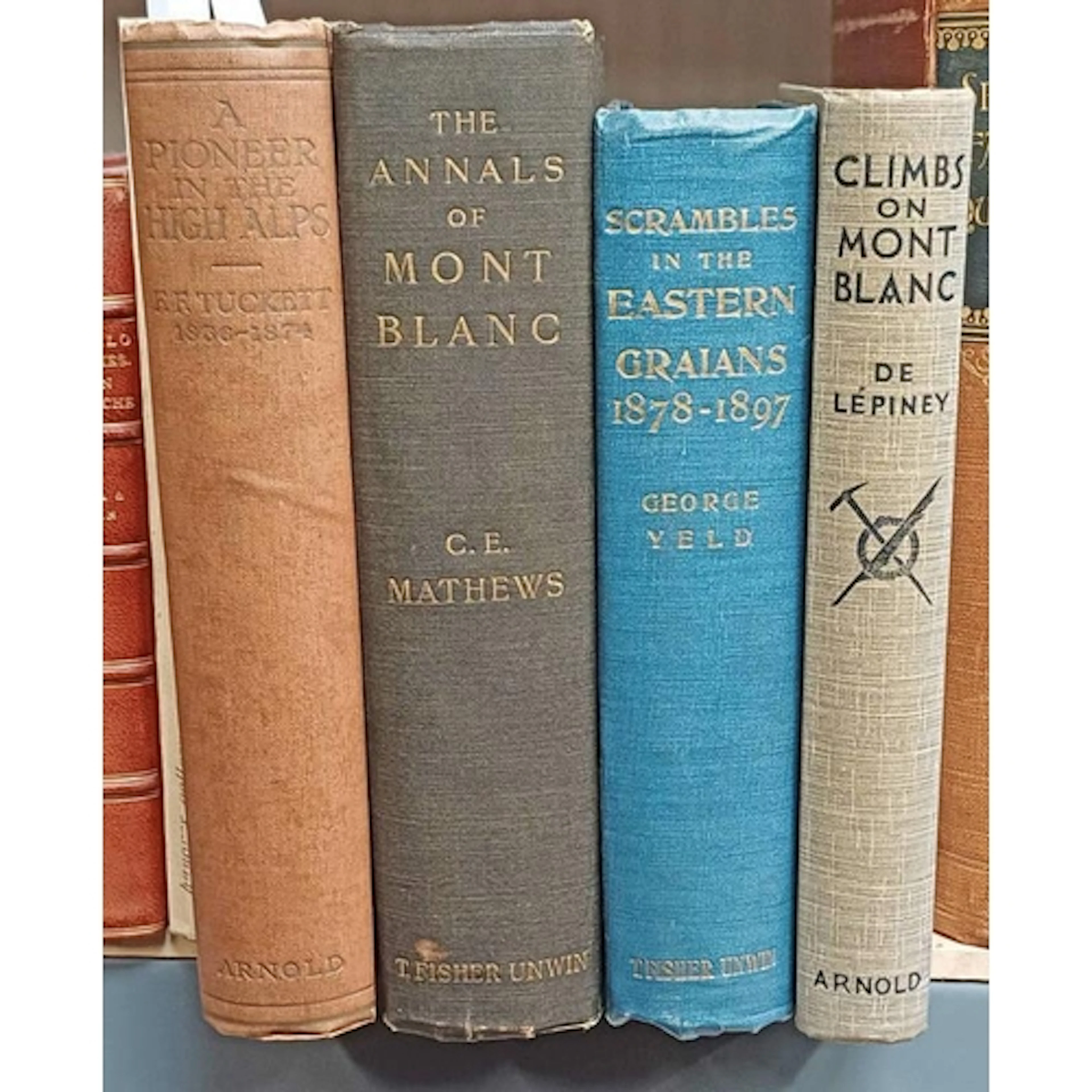 MOUNTAINEERING: A PIONEER IN THE HIGH ALPS, ALPINE DIARIES A...