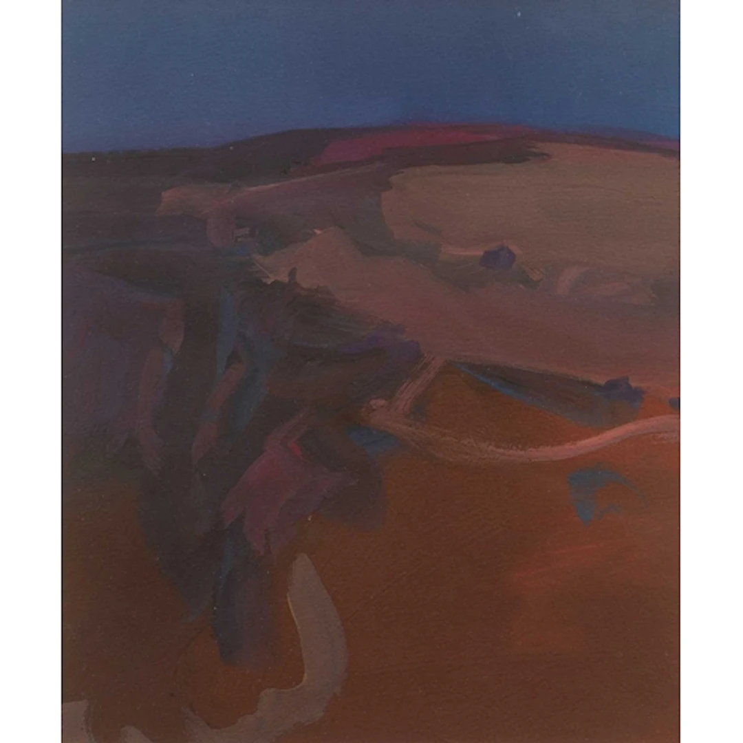 § John MILLER (1931-2002) Quiet Autumn Landscape Gouache, st...