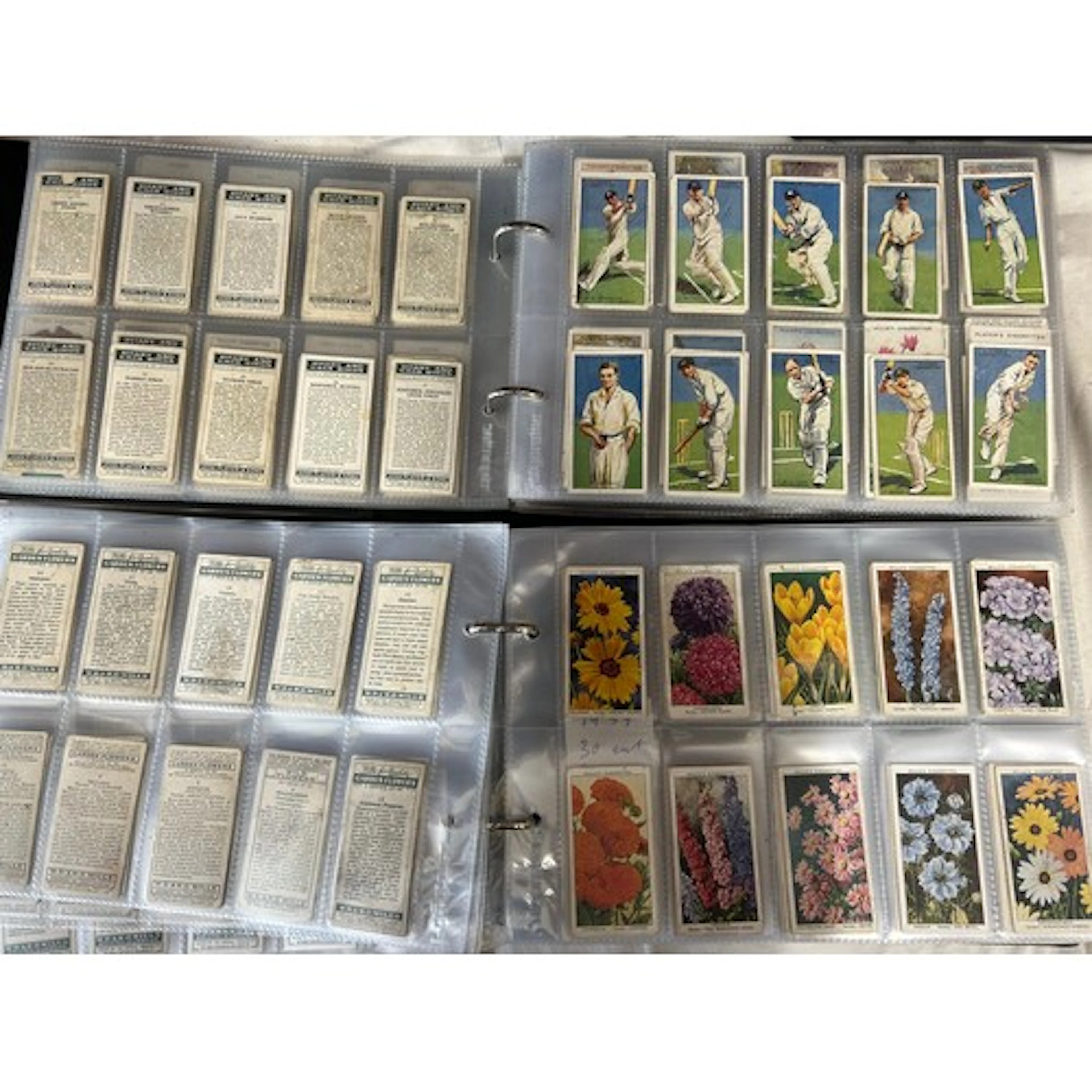 A large collection of Cigarette cards contained in 10 albums...