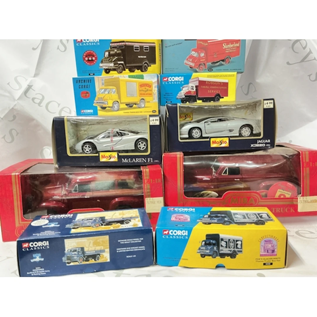 A Collection Of Various Boxed Diecast Including Mira, Corgi ...