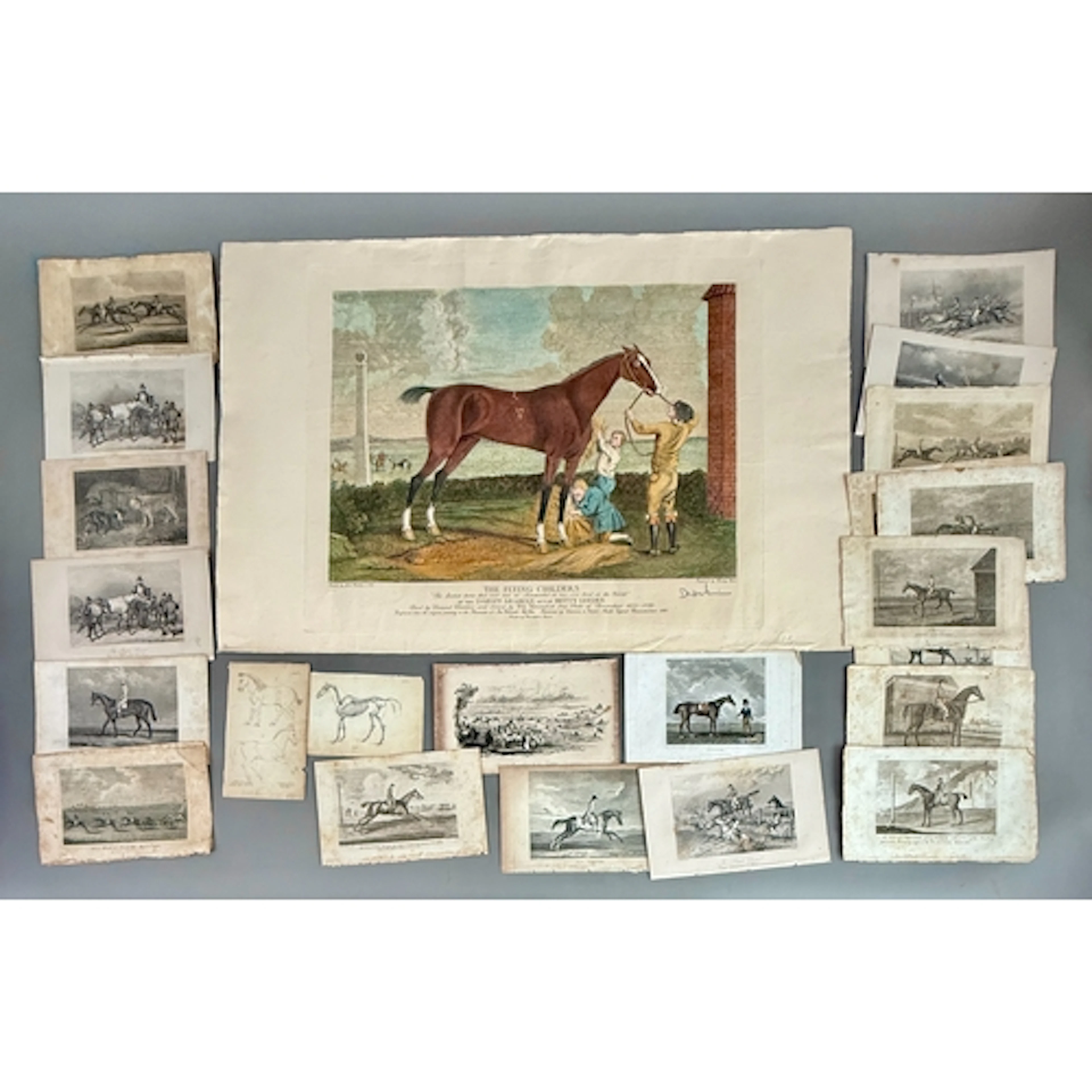 Equestrian / Horse racing interest: a small portfolio of res...