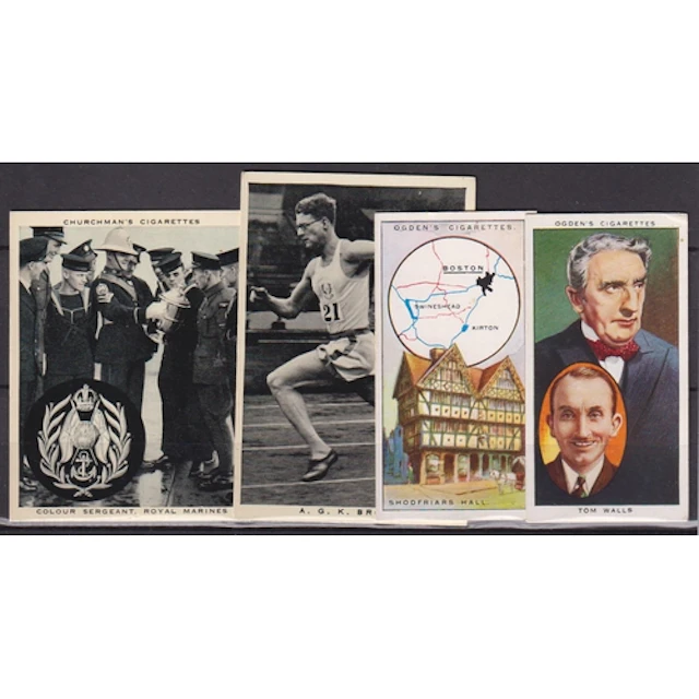 A collection of x33 UK complete Ciggarette Card sets, manufa...