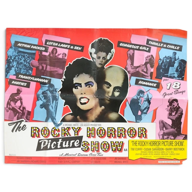 The Rocky Horror Picture Show, 2 original film posters