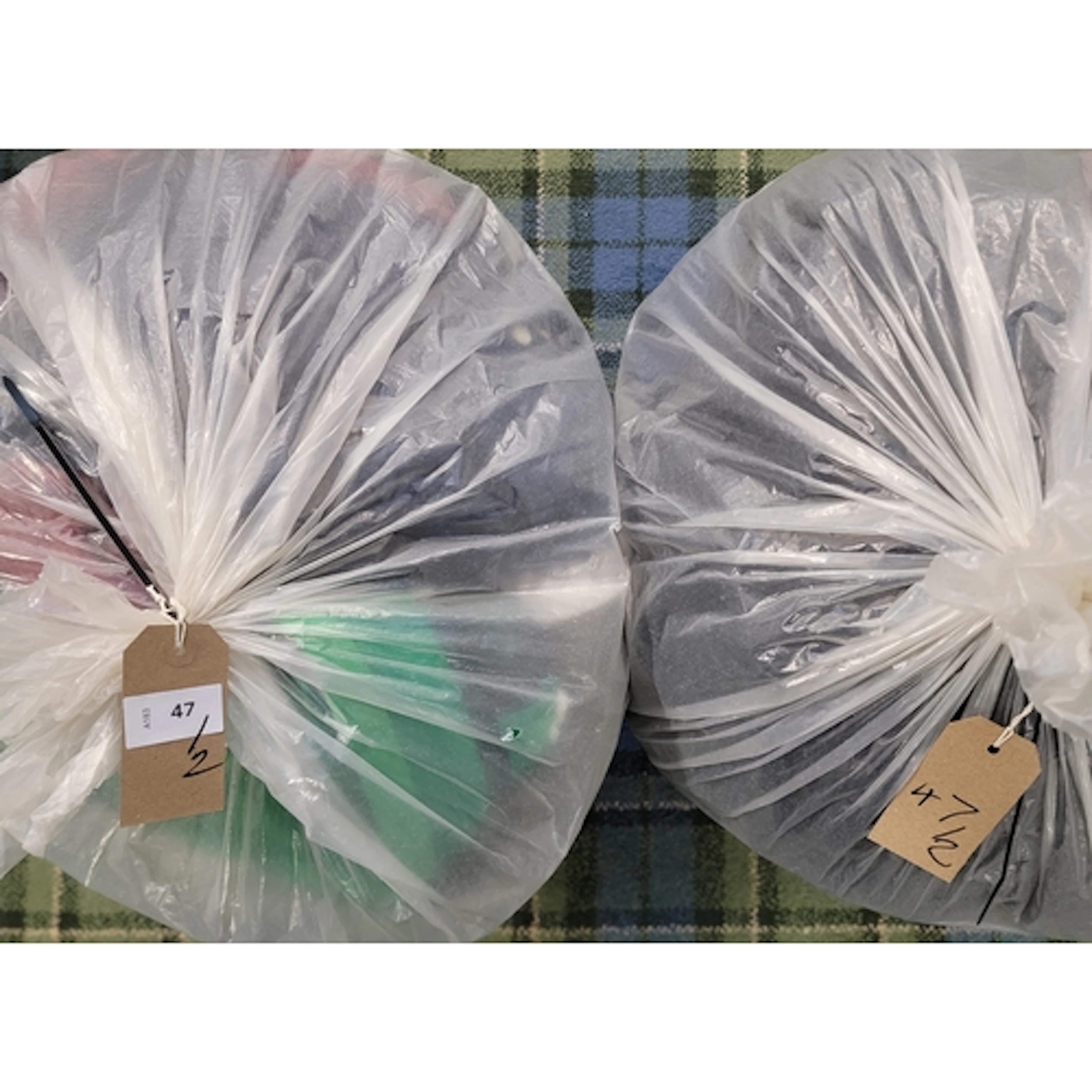 TWO BAGS OF GENTS CLOTHING ITEMS including: Calvin Klein, Be...