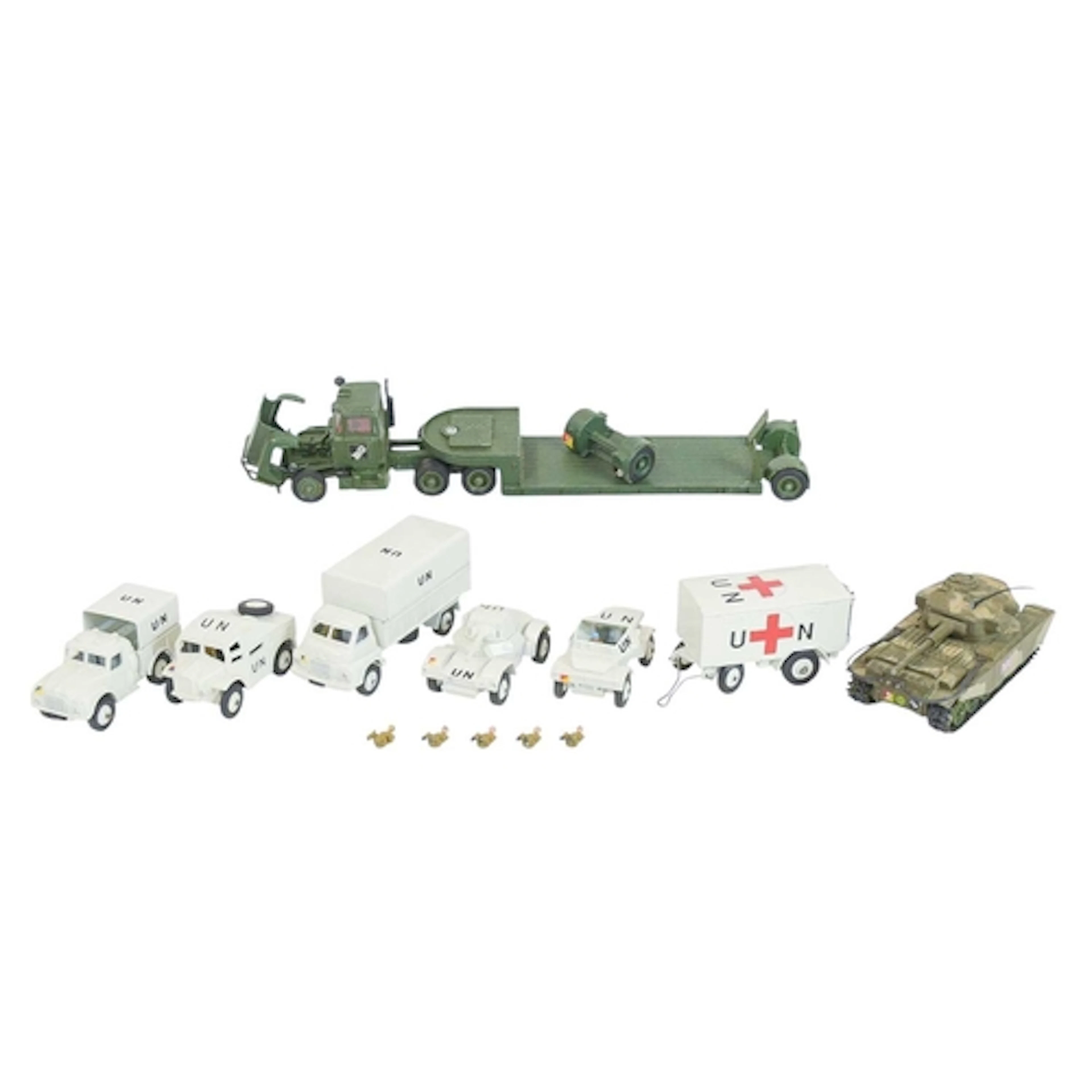 Military Dinky and Corgi. Lot comprises of a group of six di...