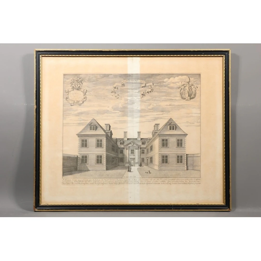 DAVID LOGGAN (British 1634-1692), 'Hospitium Episcopale', en...