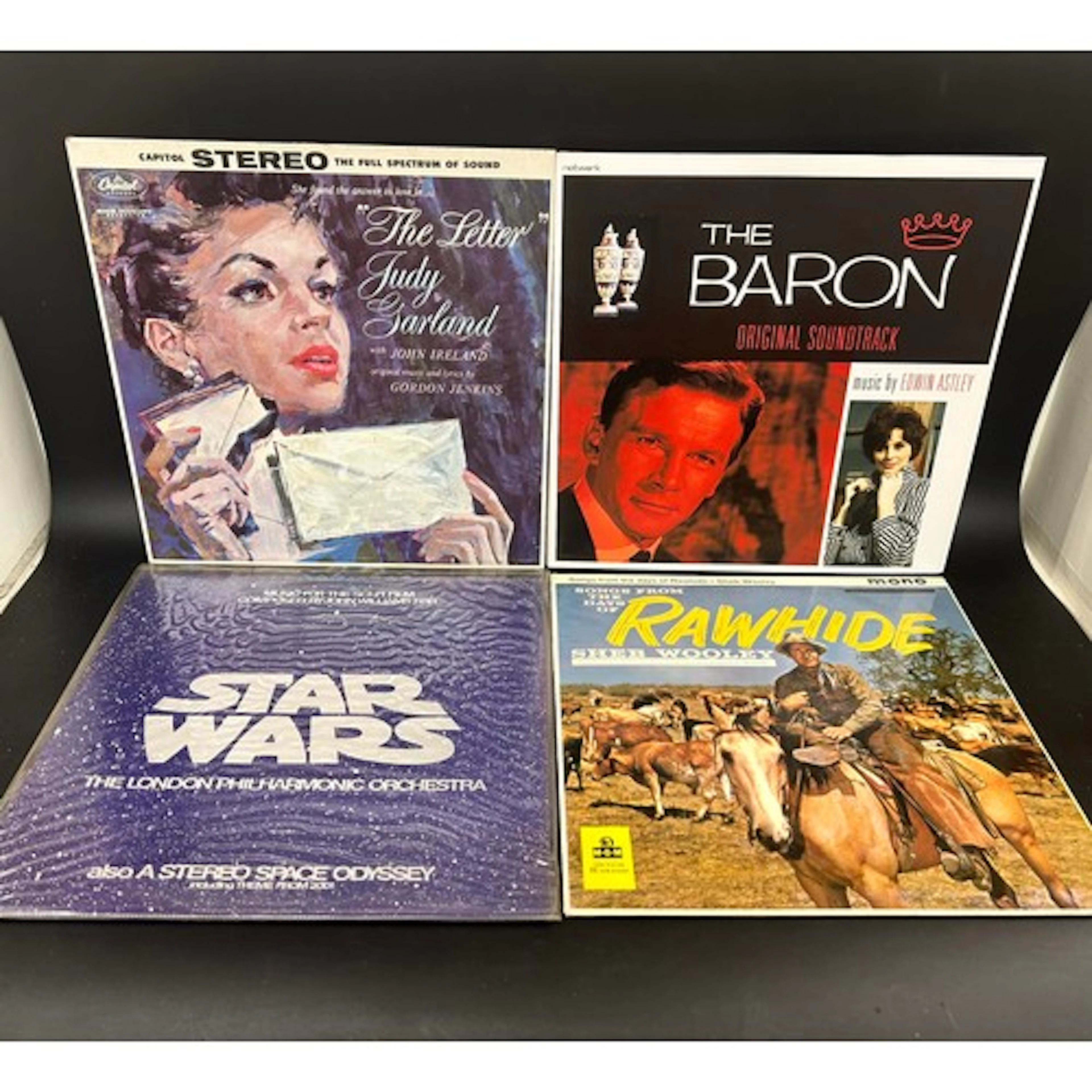 Collection of film and tv related vinyl LP records to includ...