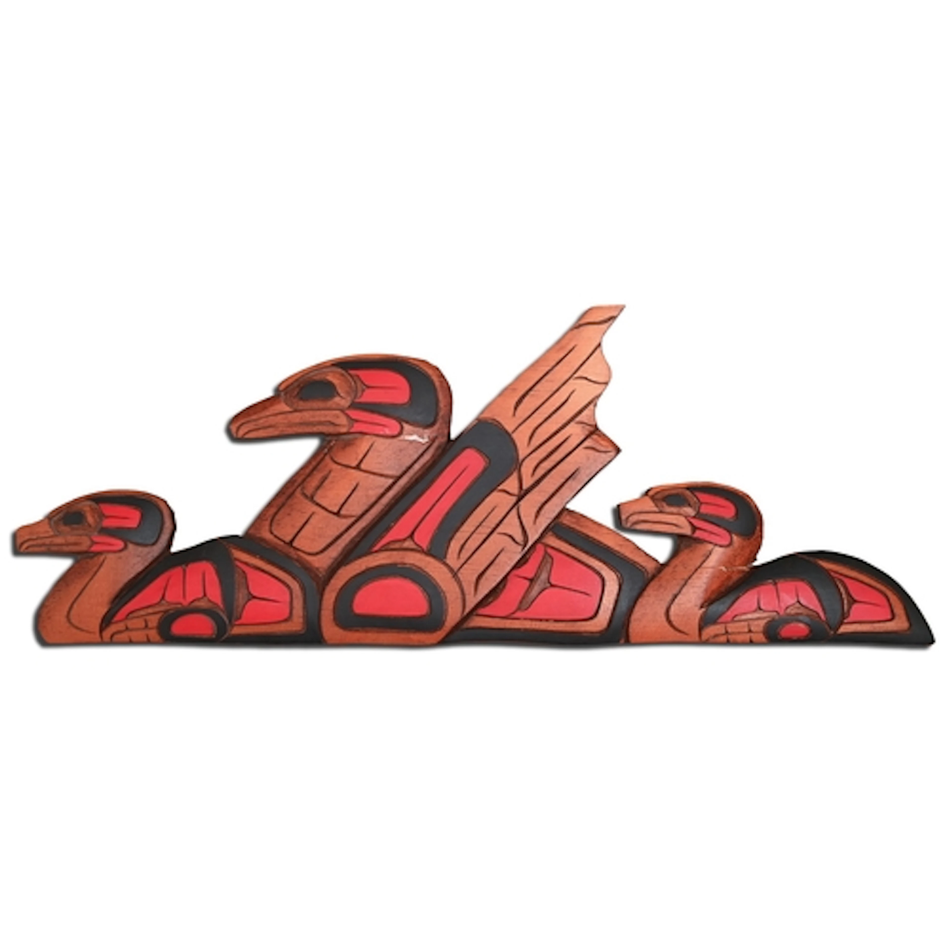 Canada. Indigenous First Nations people, Haida - Three bird ...