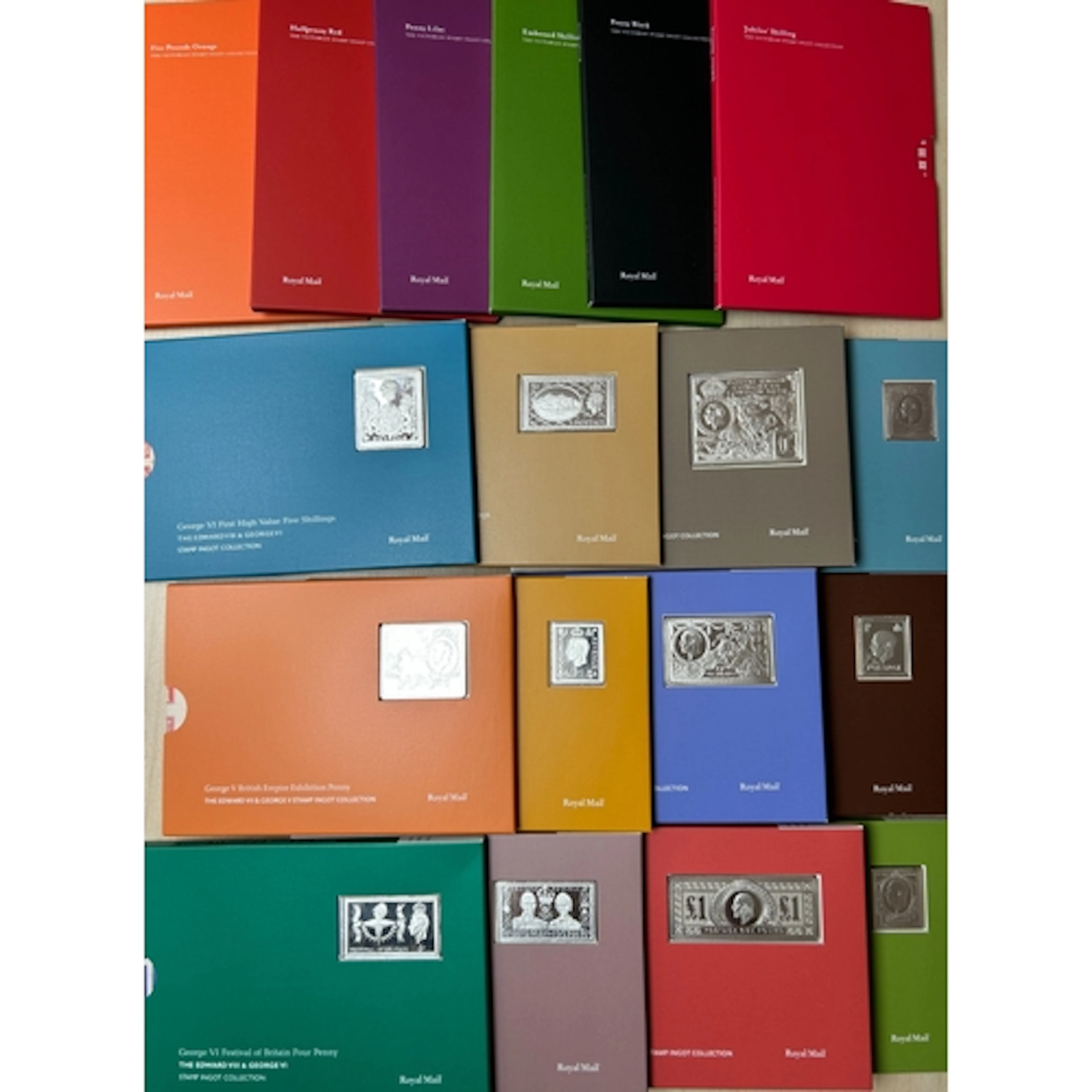 A collection of twenty-four UK Royal Mint and Royal Mail joi...