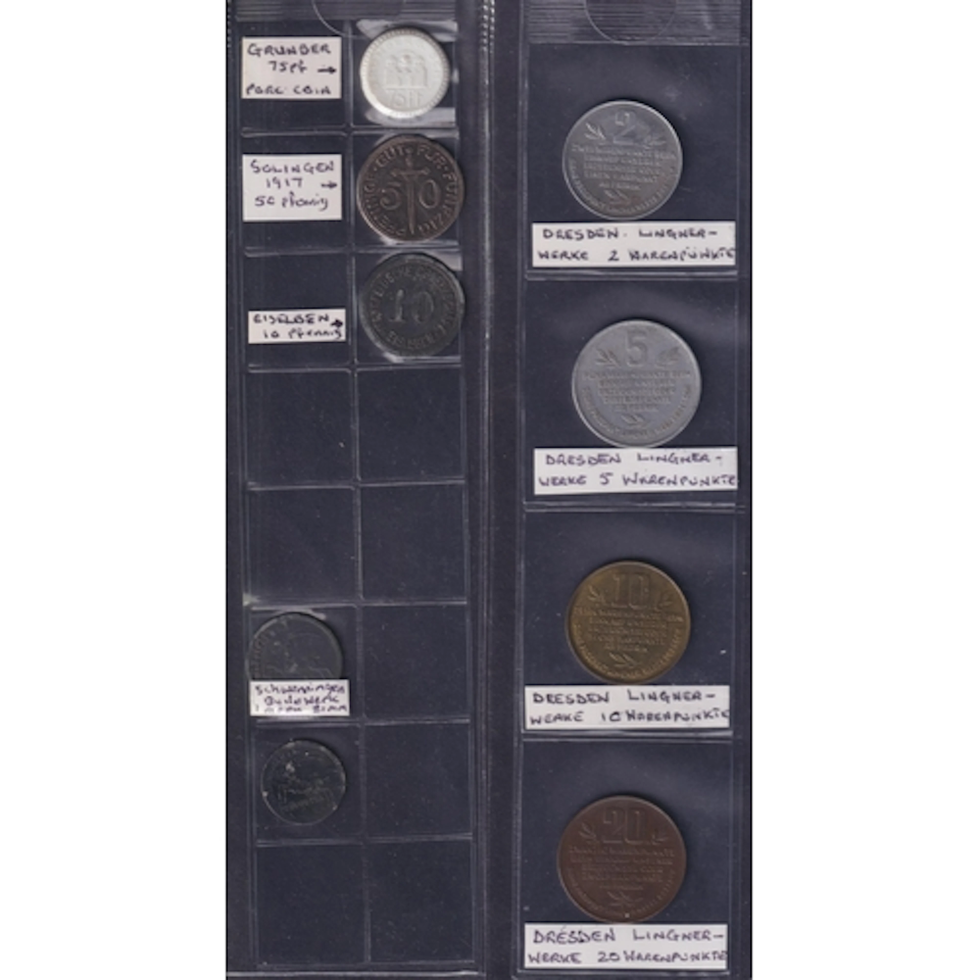 German Notgeld, Mixed Issues, a mixed group including Dresde...