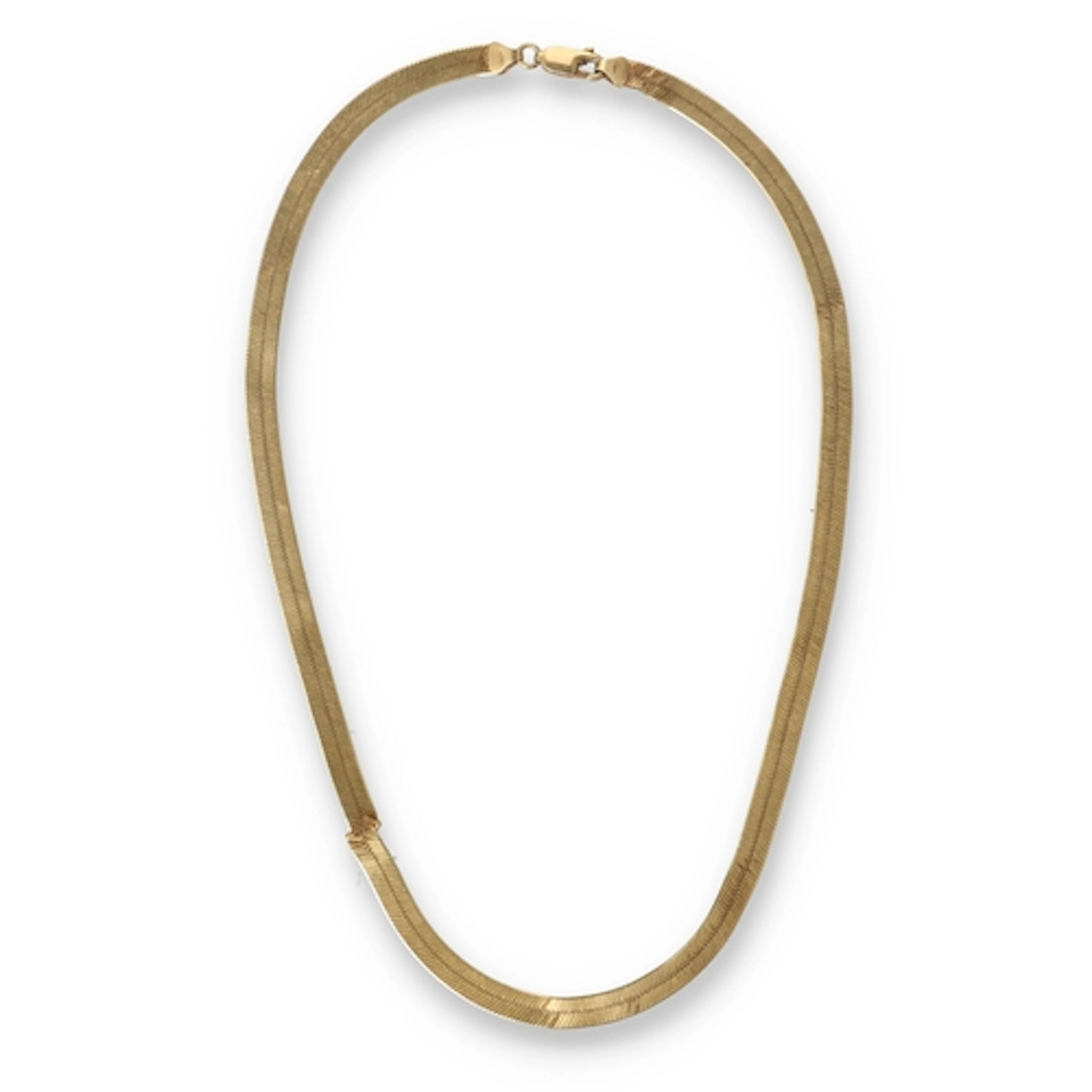 AN 18CT GOLD NECKLACE Weight: 15gms