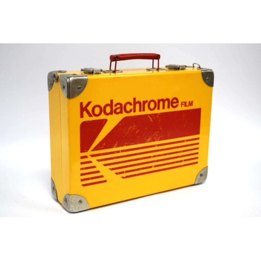 Kodak Kodachrome/ Ektarchrome Film Advertising Suitcase, app...