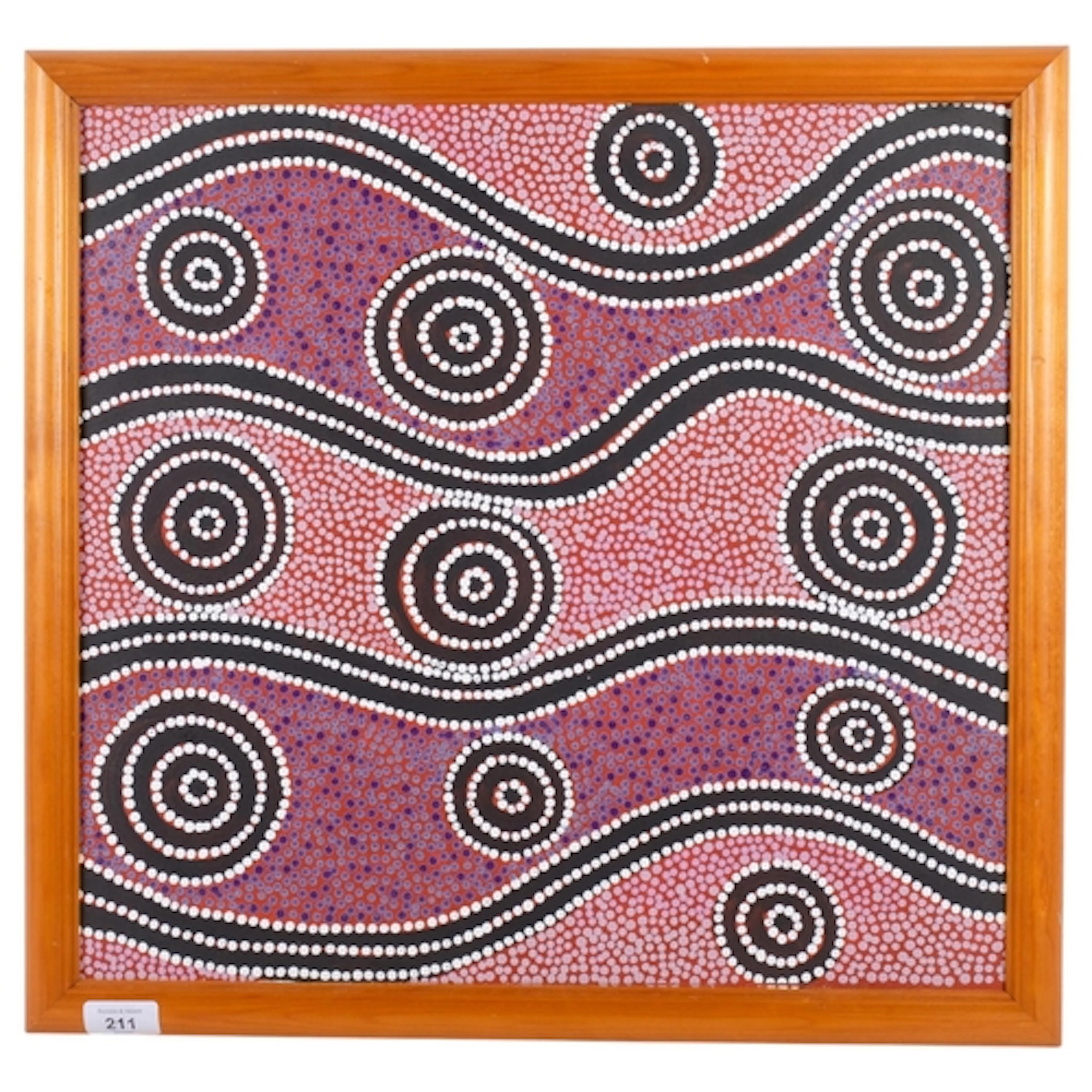 Australian Aboriginal School, acrylic on canvas, Water Dream...