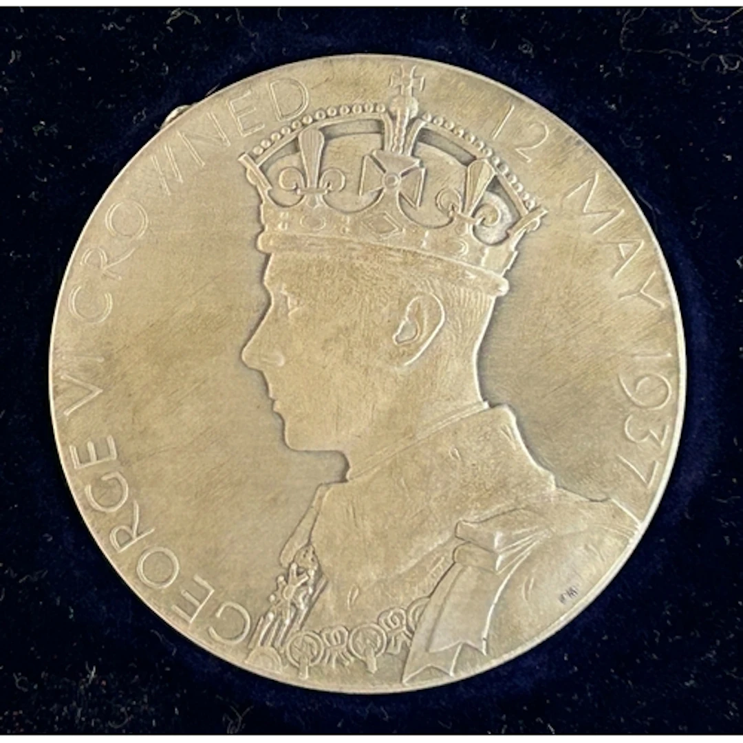The official Royal Mint George VI, Coronation, 1937 Silver m...