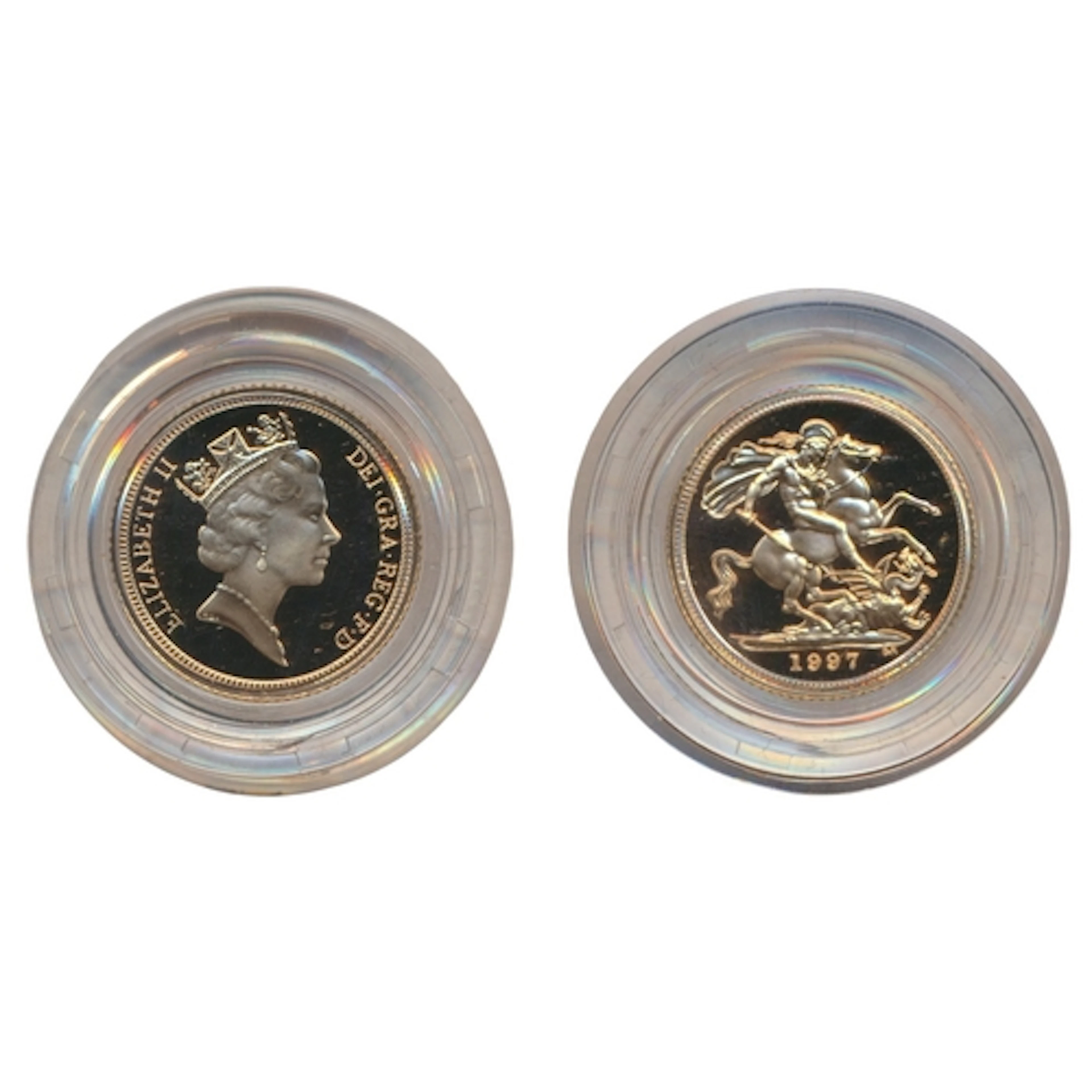Investment Gold Lot - Documents Required. 1997 half sovereig...