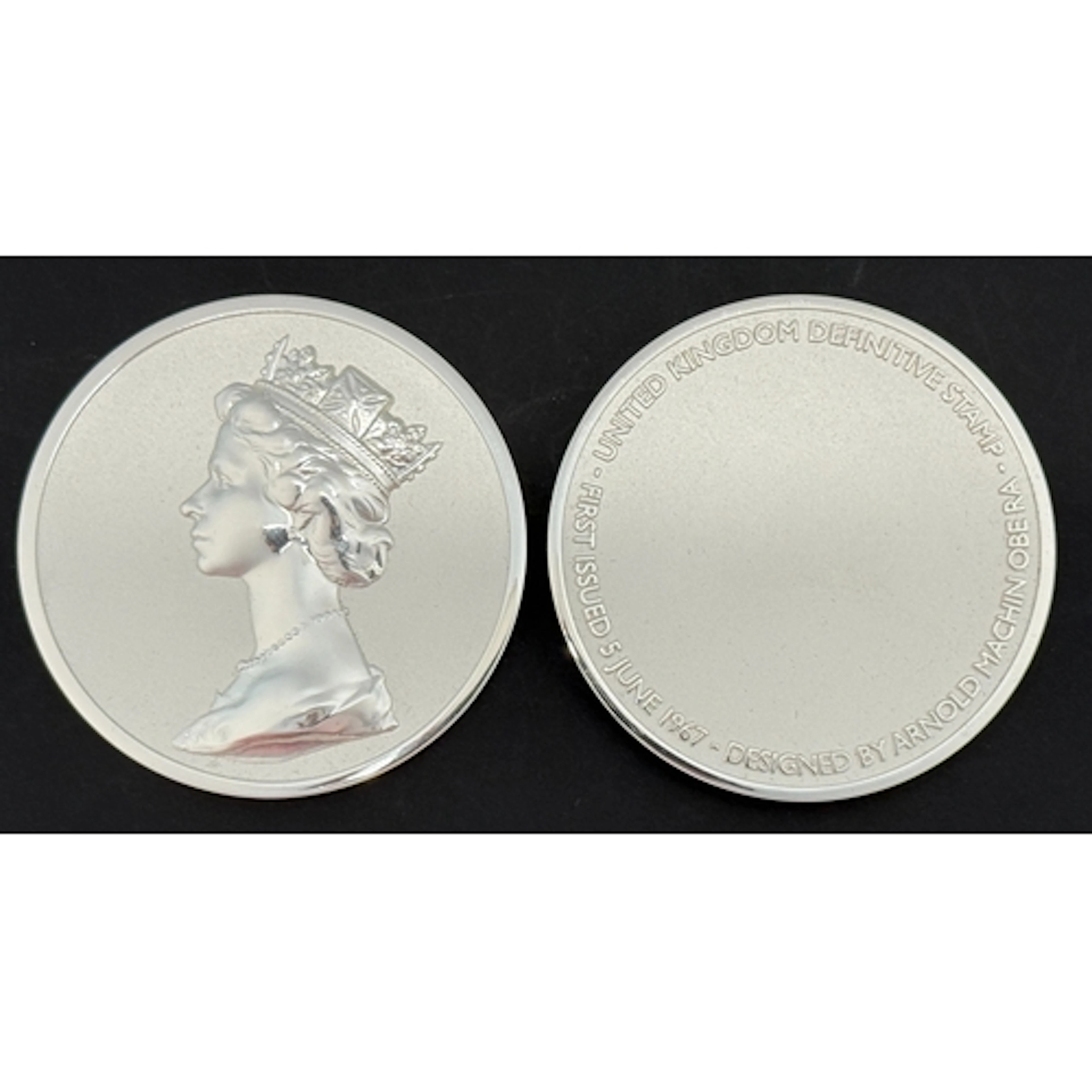 Royal Mail 2007 limited edition The Machin Head .925 silver ...