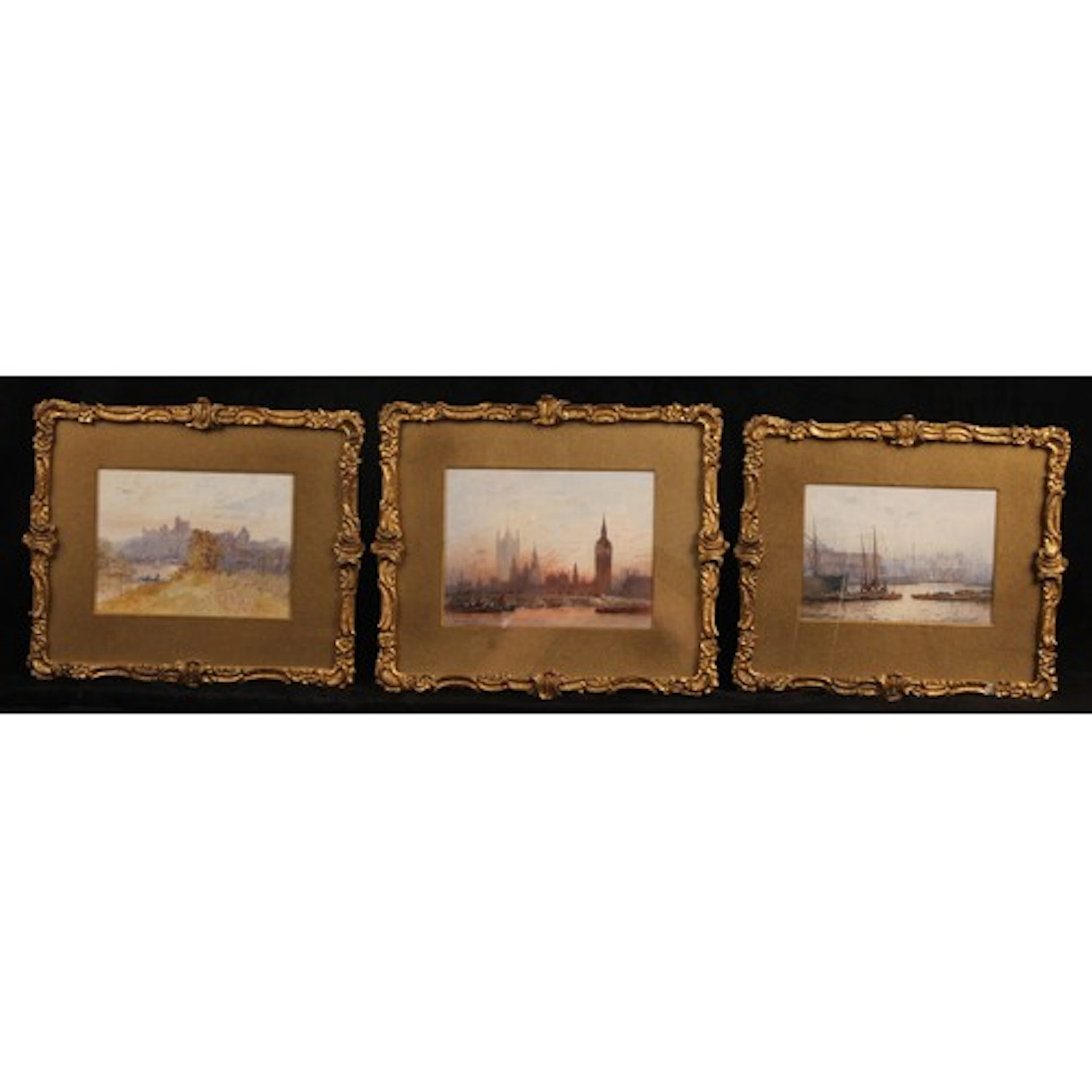 Frederick Edward Joseph Goff (1855-1931) a set of three, Wes...