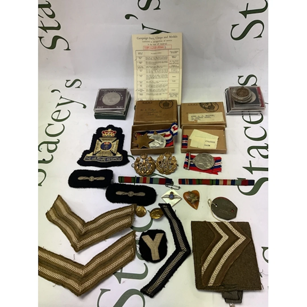 WWII Medal boxed sets to include, Land Army issue,BWM Boxed,...