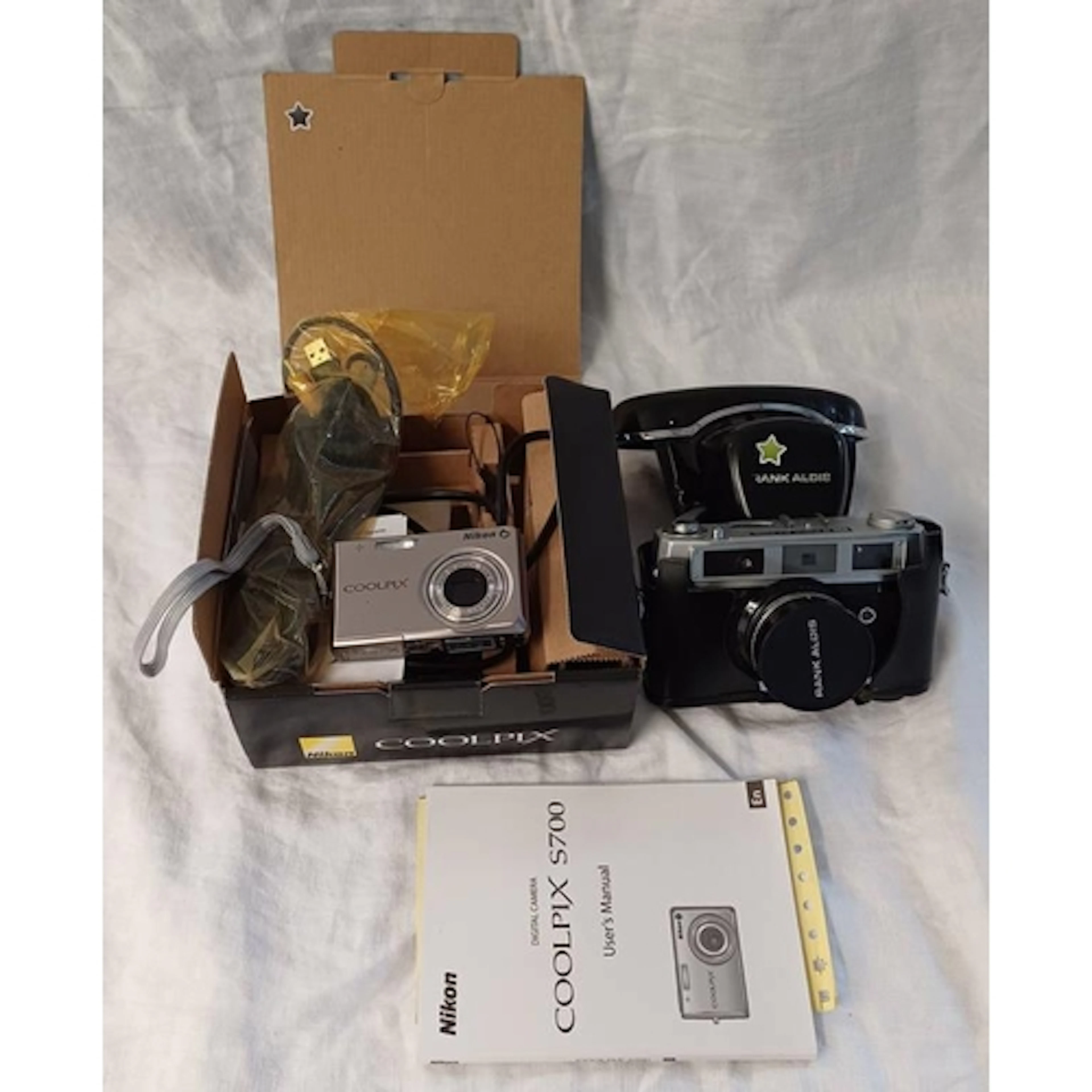 NIKON COOLPIX S700 DIGITAL CAMERA & OTHER