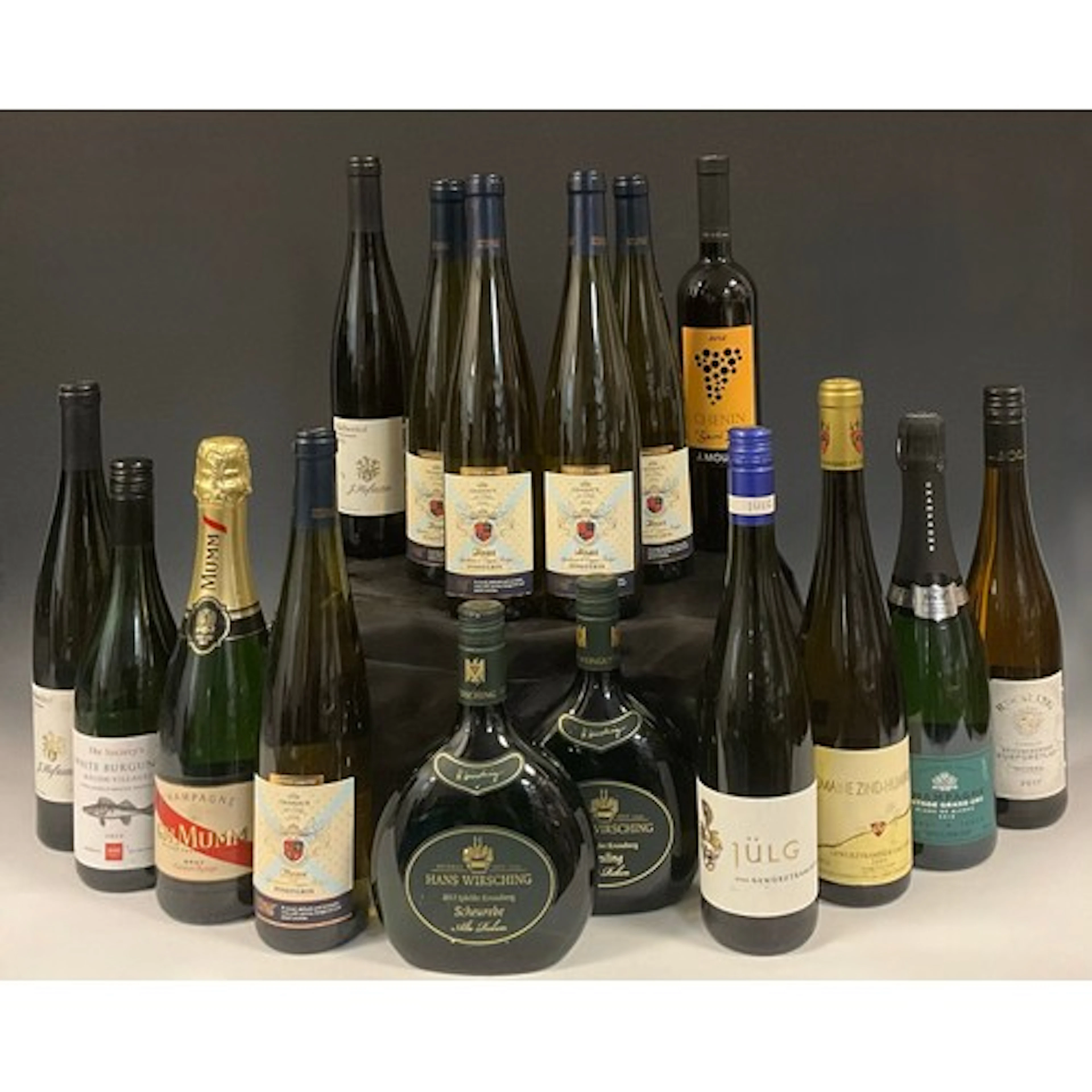 White Wine - Chassaux et Fils Alsace 2020, five 75cl bottles...