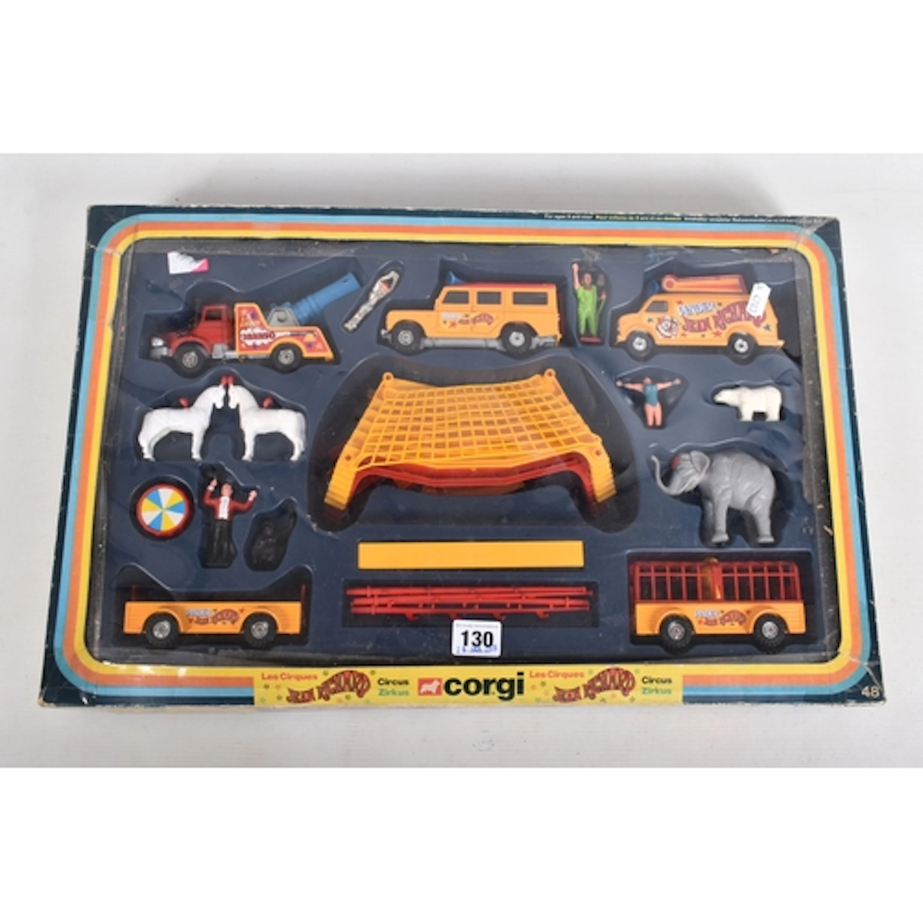 A BOXED CORGI LES CIRQUES JEAN RICHARD SET, Gift Set No. 48,...