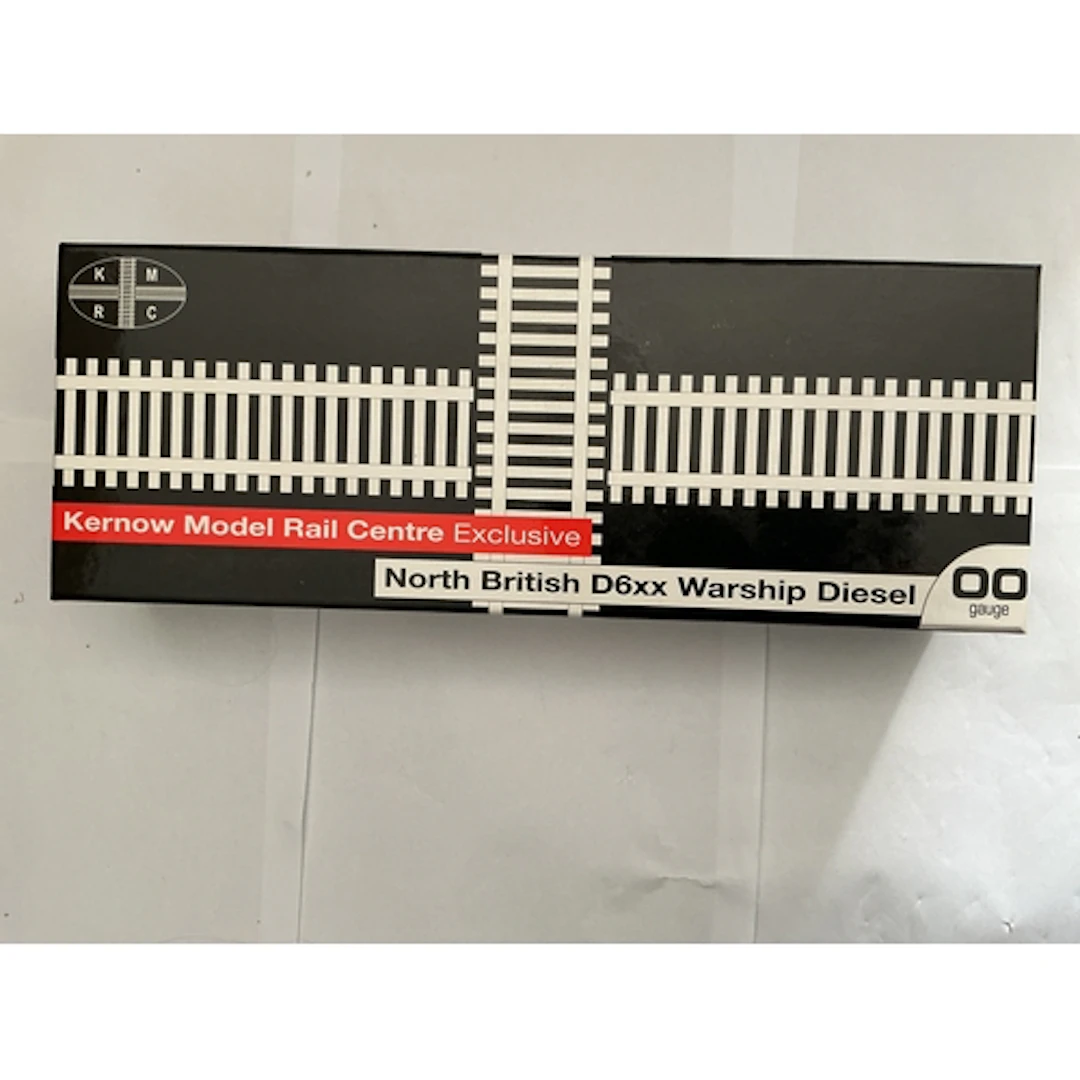 A Boxed Kernow Model Rail Centre North British D6xx Warship ...