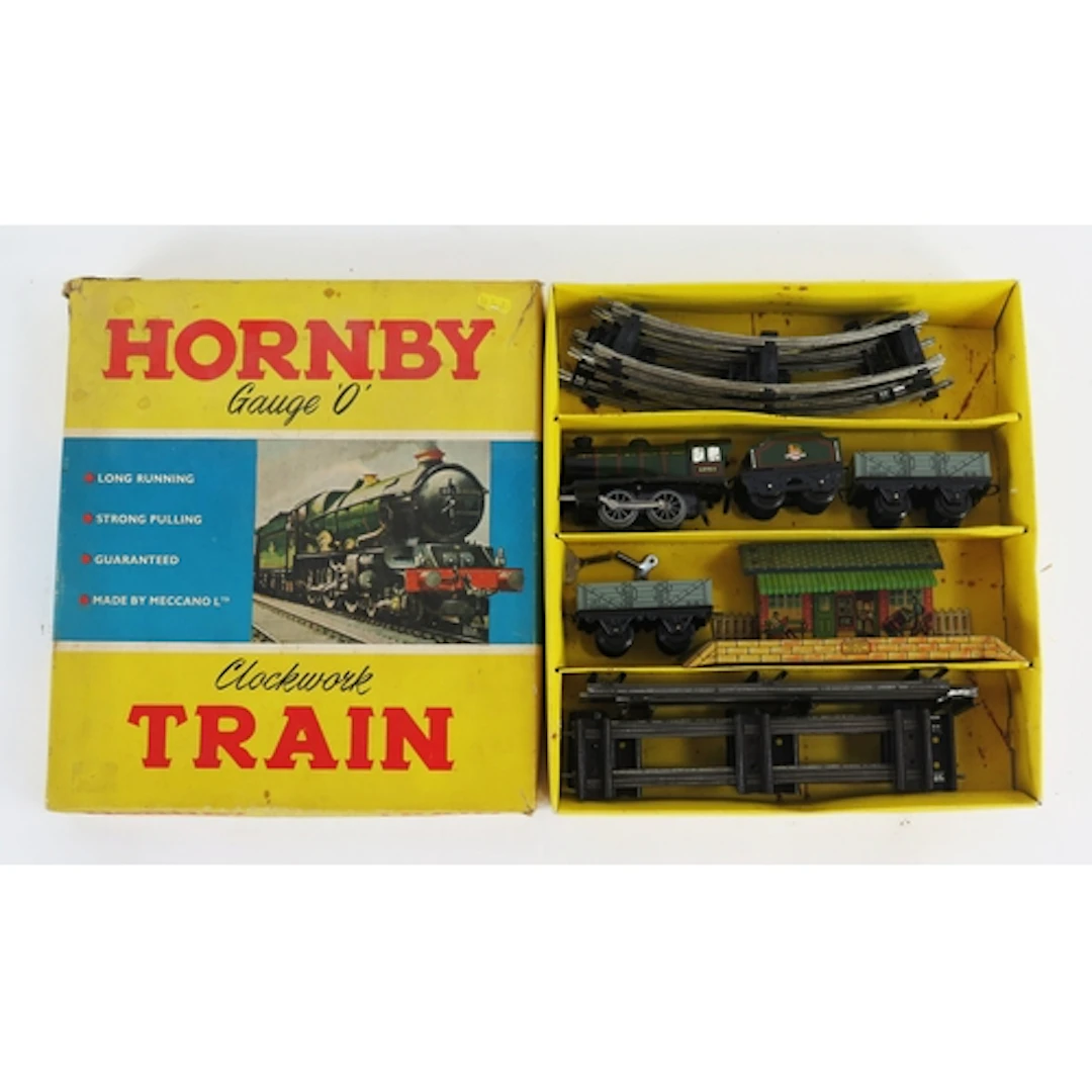 Hornby Gauge O No. 20 Goods Set - boxed