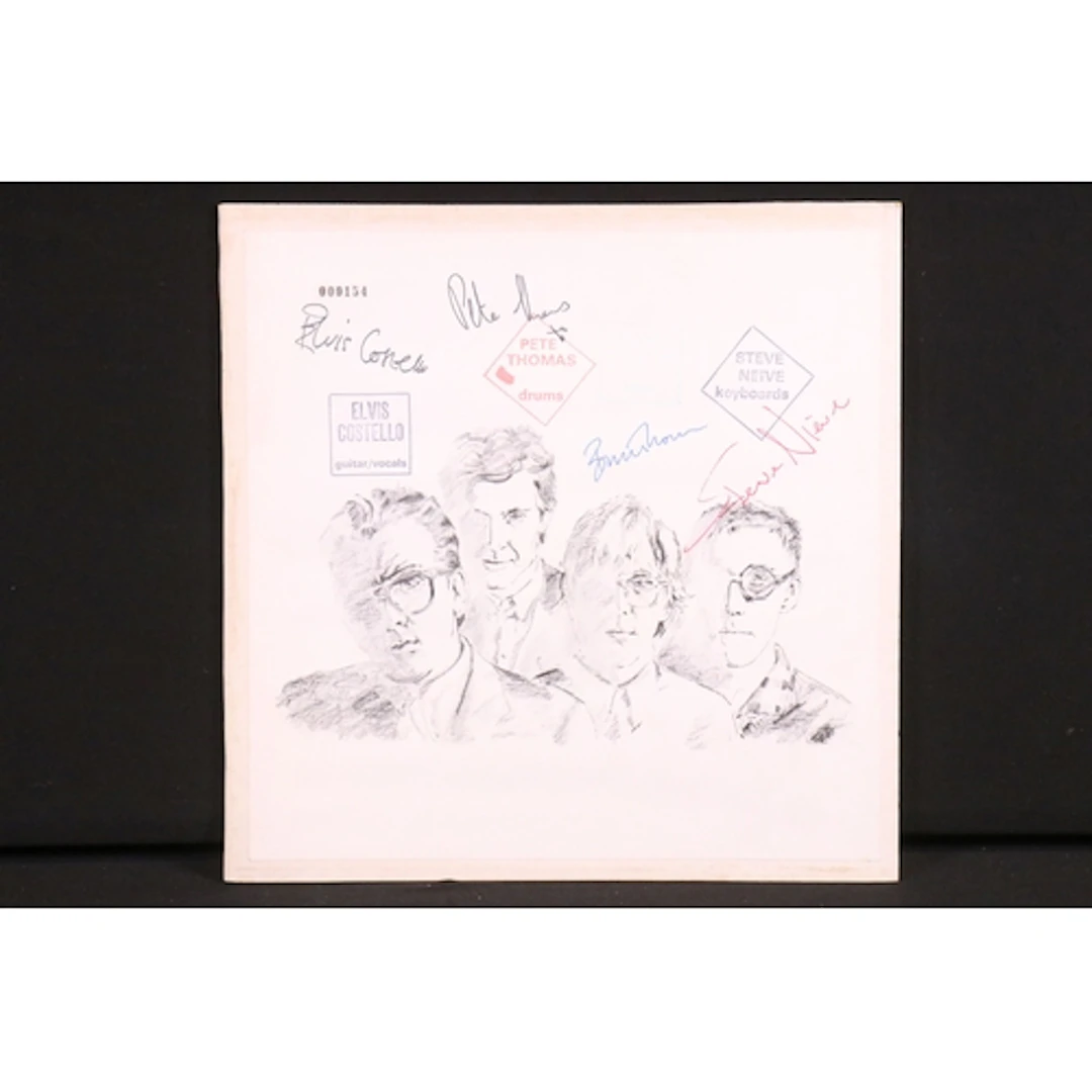 Vinyl / Autographs - Elvis Costello Introduces The Tracks Fr...