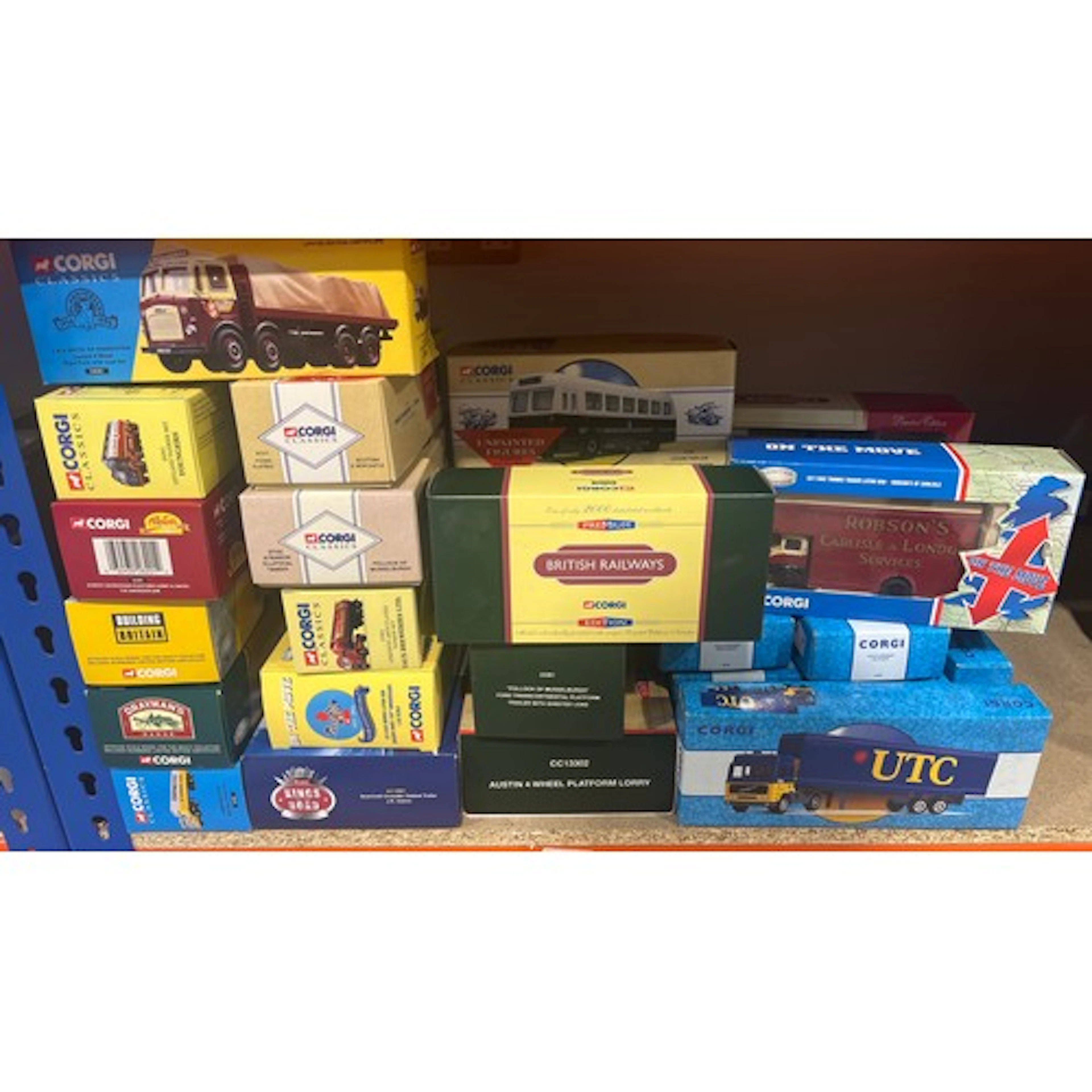 Corgi diecast model vehicles to include CC11002 Robsons of C...
