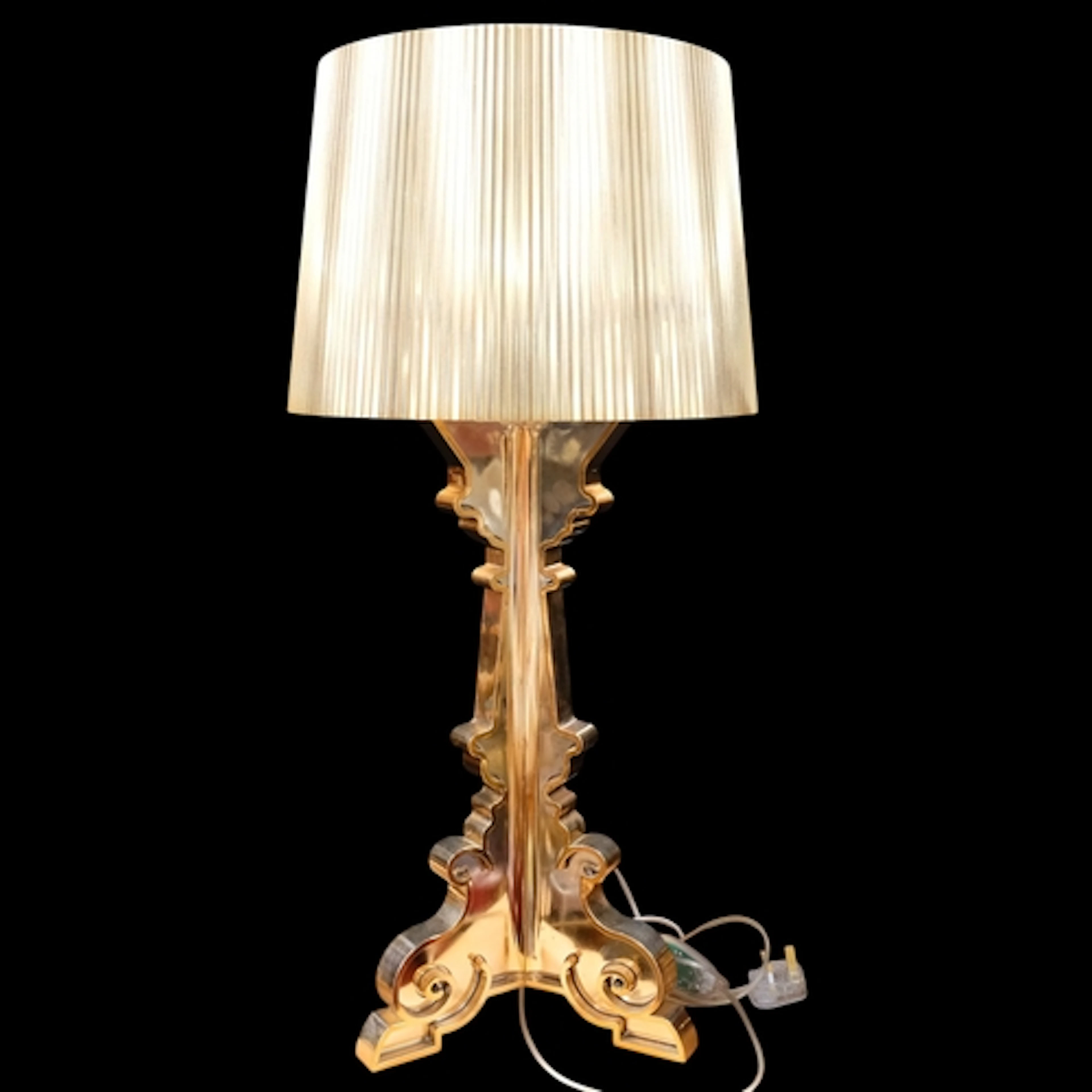 Kartell, Italy, a contemporary Baroque design bourgie table ...
