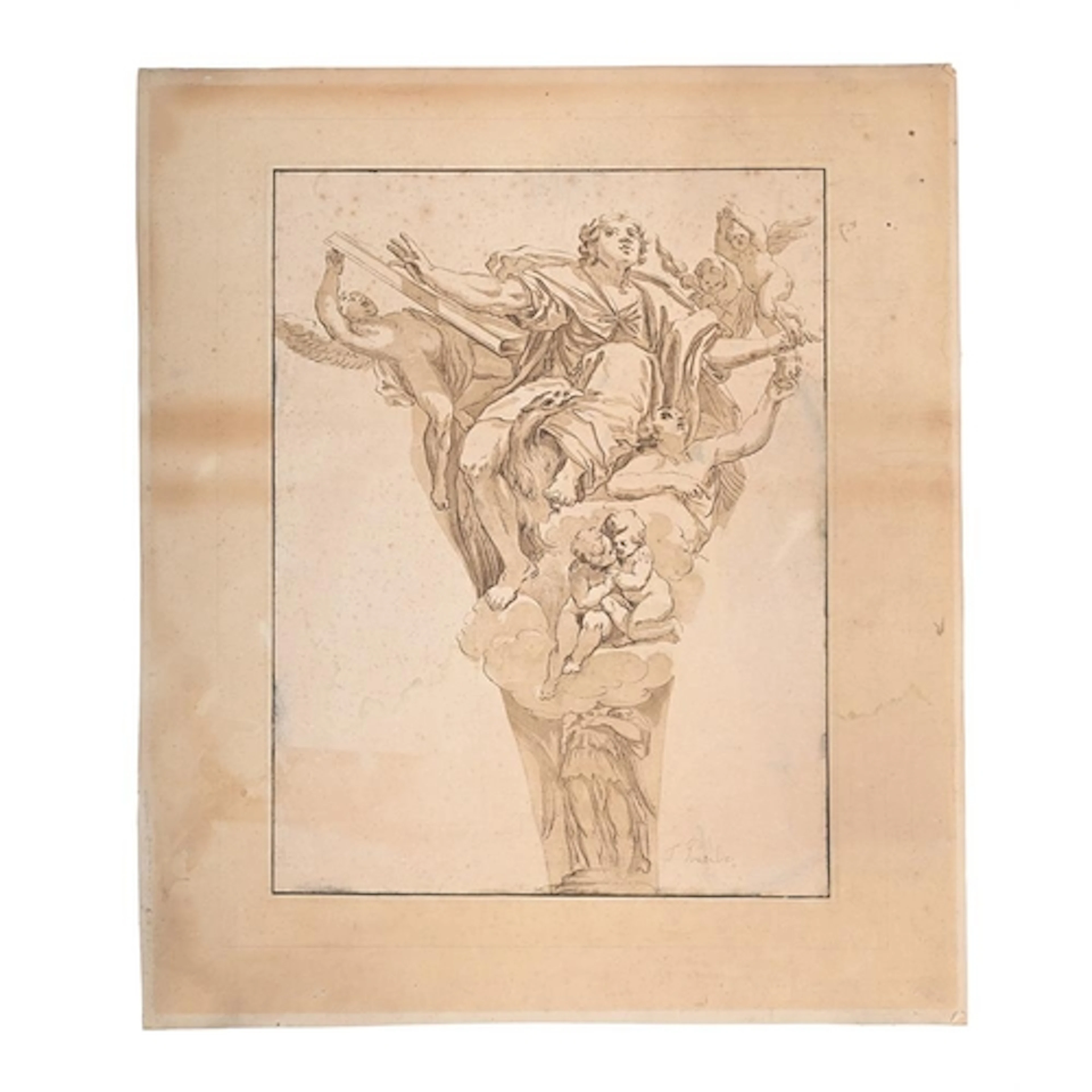 Johann Gottilieb Prestel (1739-1808), after Domenichino (Dom...