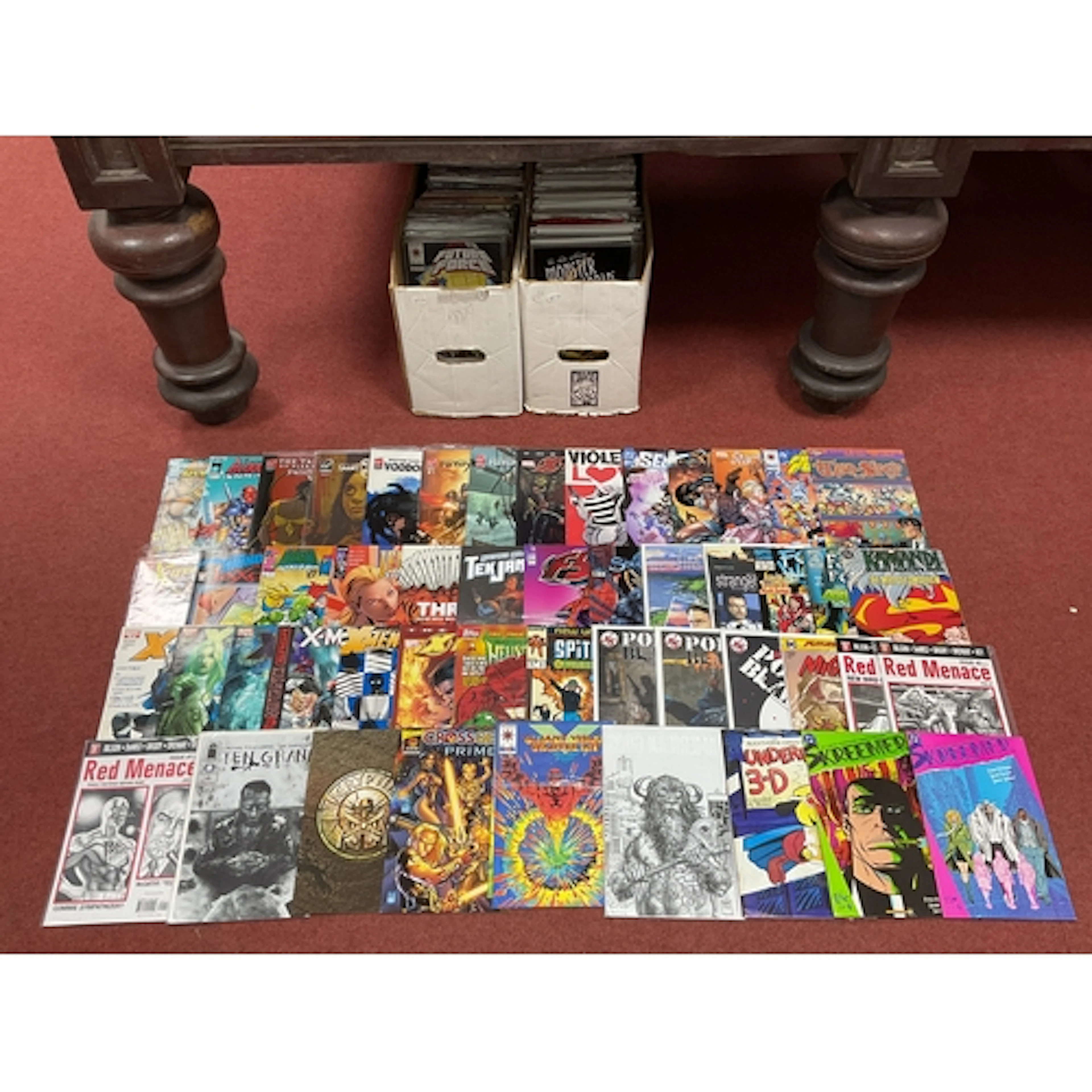 Approximately Six Hundred and Ten Modern Comics by DC, Marve...