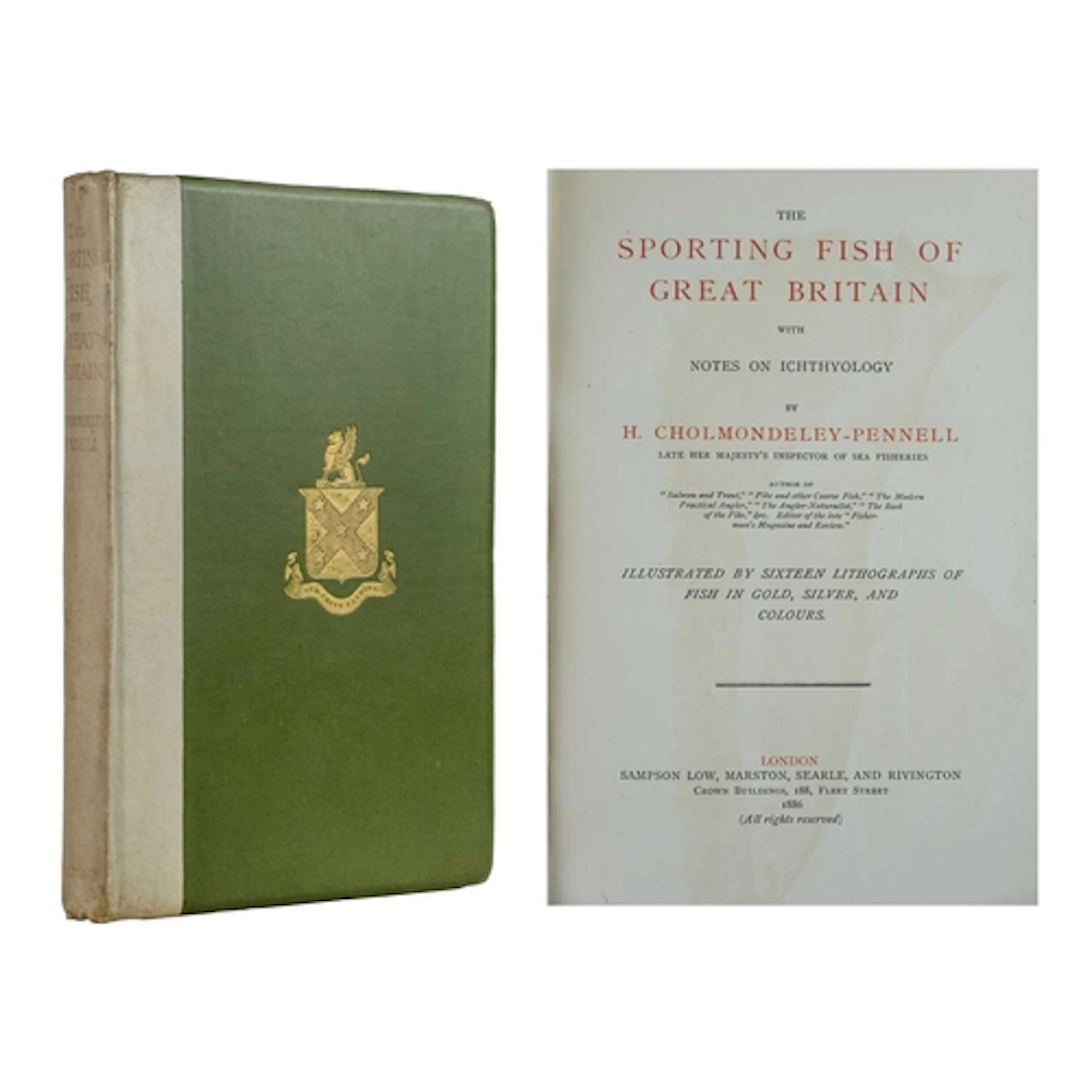 (Angling) H. Cholmondeley-Pennell The Sporting Fish of Great...