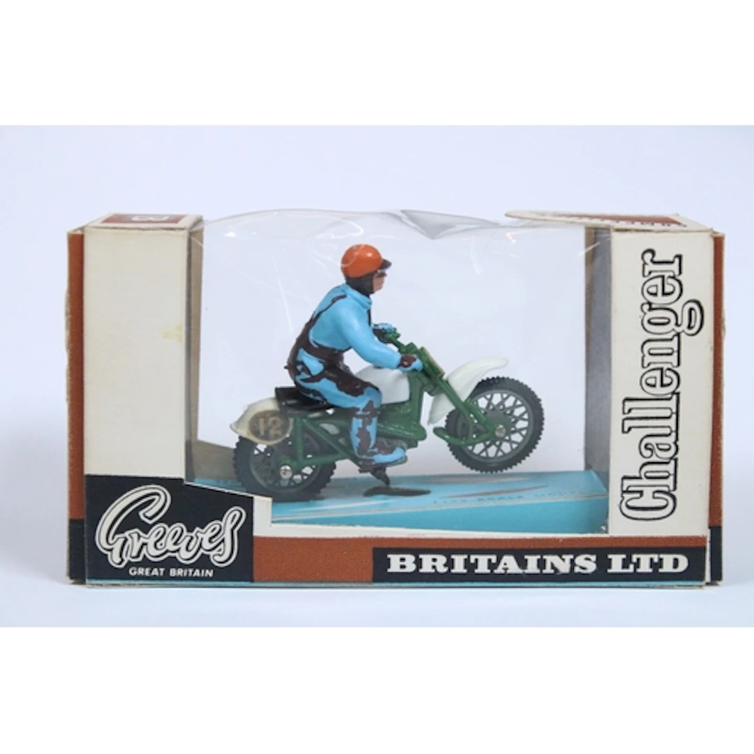 Boxed Britains 9691 Greeves Challenger Motorcycle diecast & ...