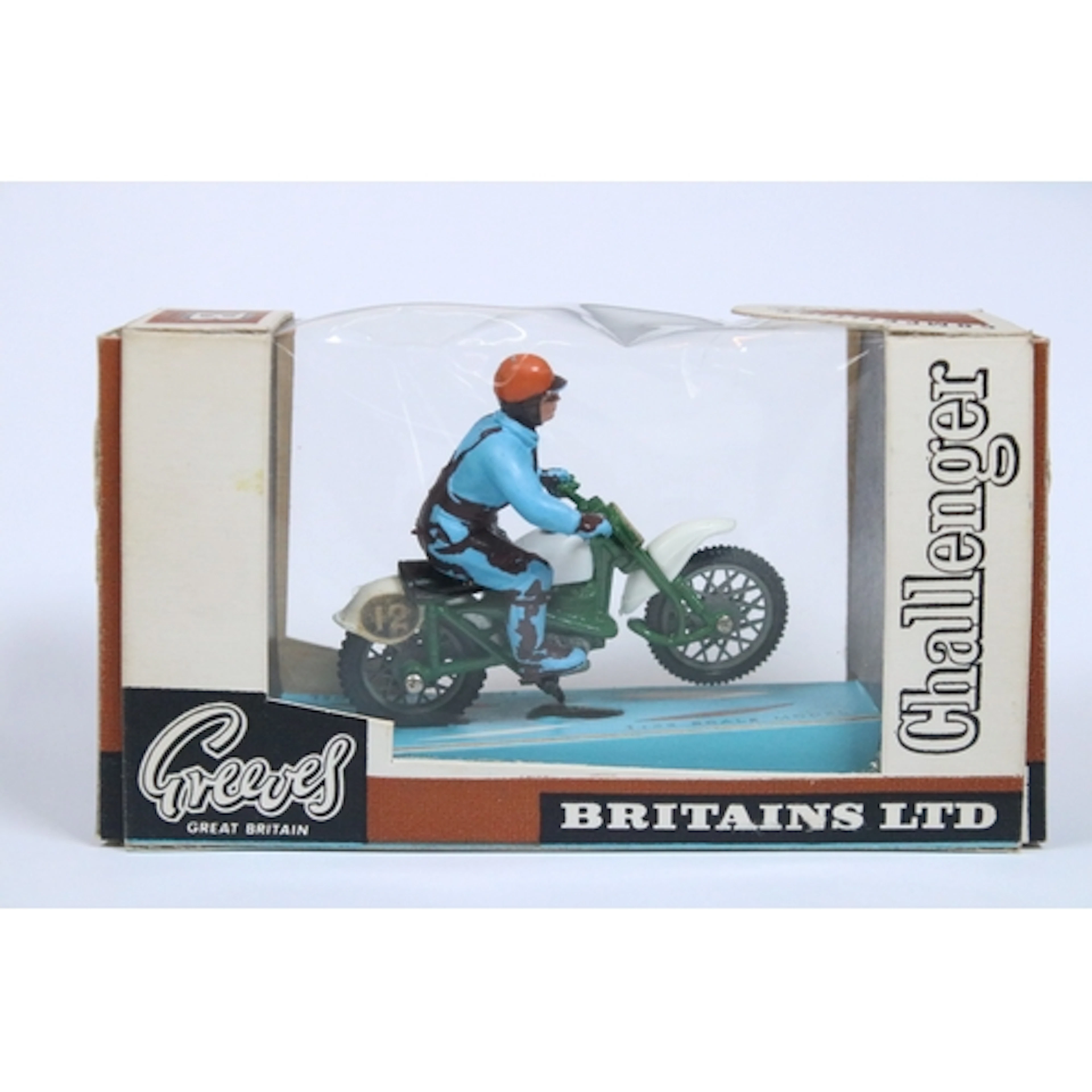 Boxed Britains 9691 Greeves Challenger Motorcycle diecast & ...