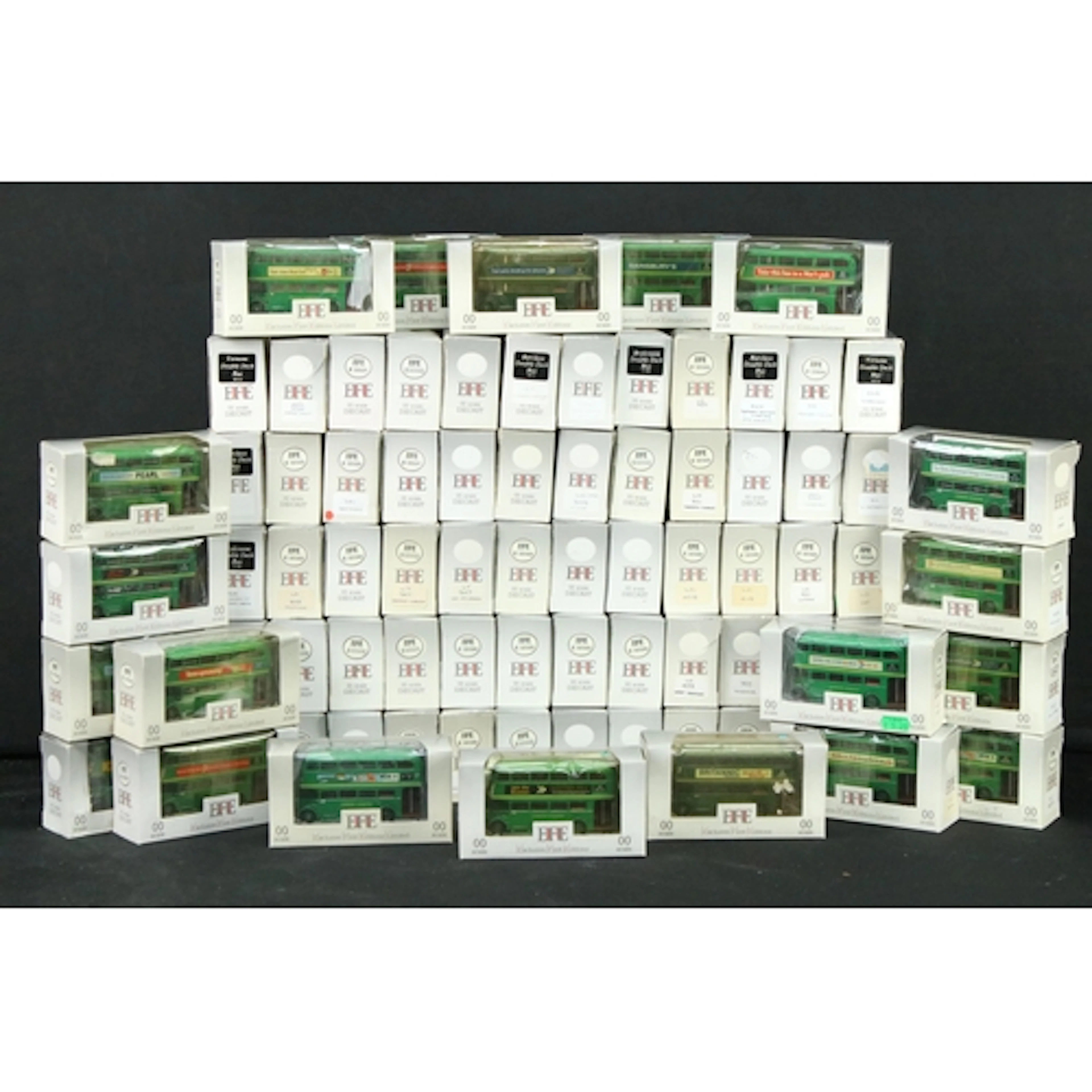 80 Boxed EFE Exclusive First Editions 00 scale diecast model...