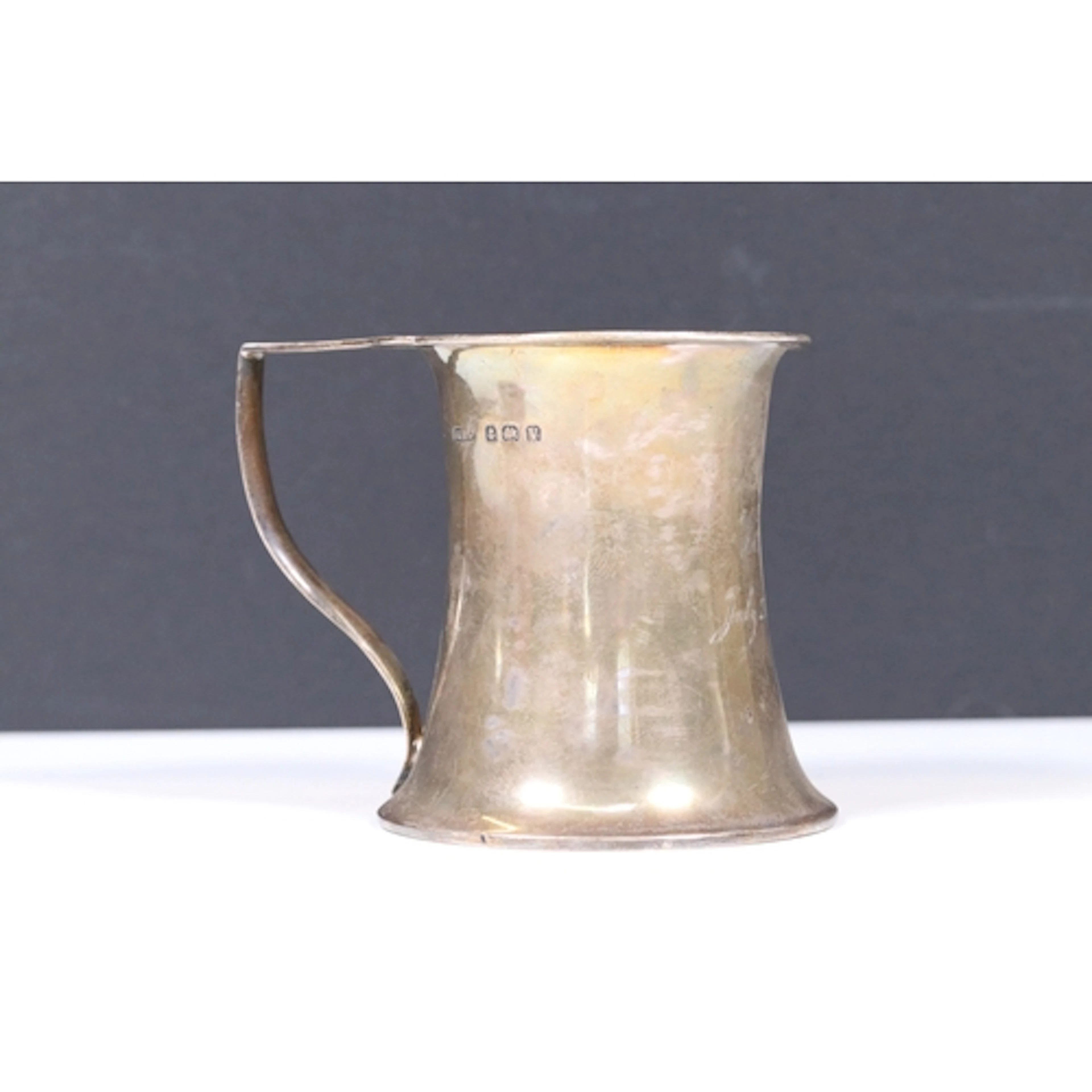 Two hallmarked silver items to include an Early 20th Century...