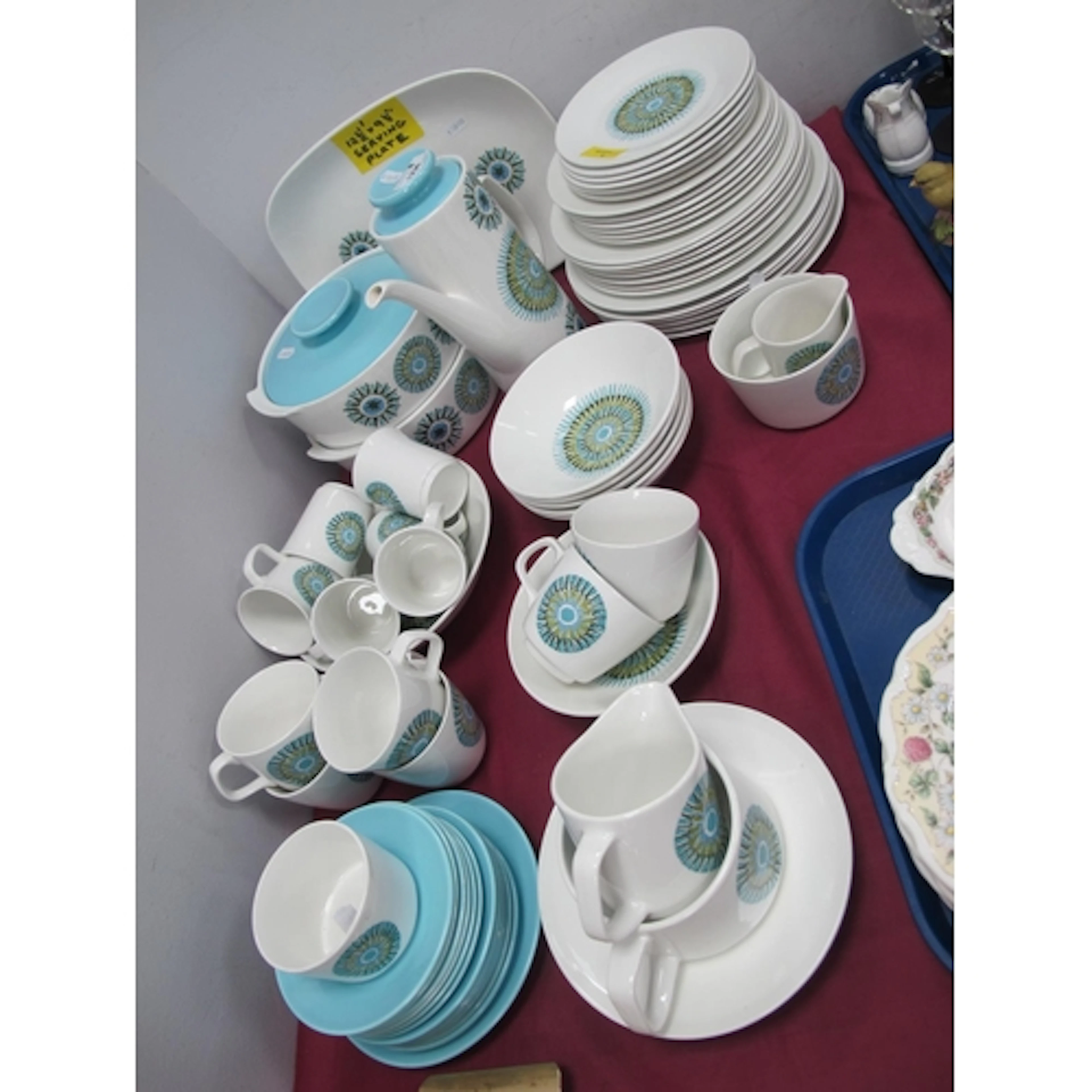 Meakin Studio Pottery Aztec Table Ware of approx 66 pieces, ...