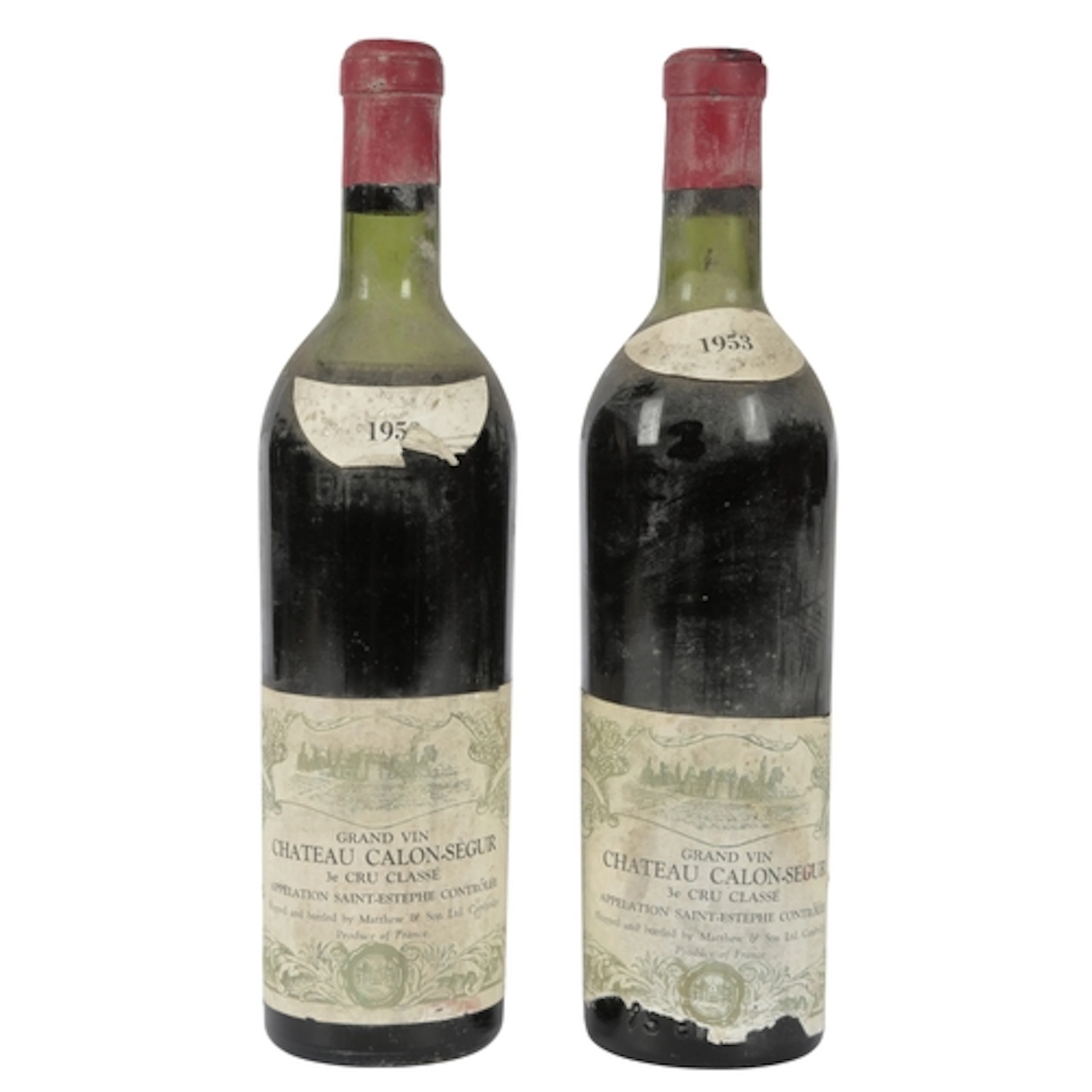 1953 Chateau Calon-Segur, Saint-Estephe, France (2) One show...