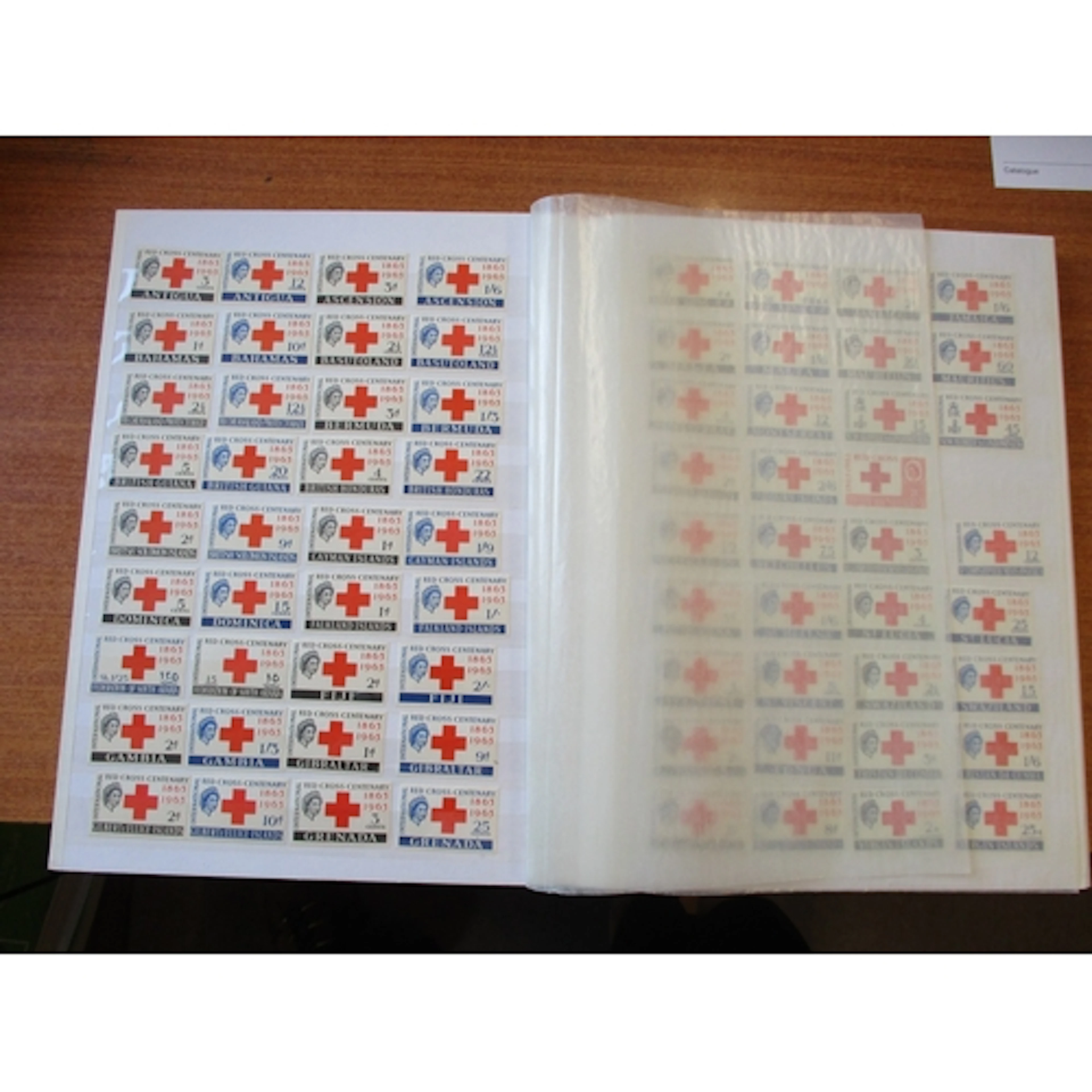 Omnibus. BC, early QEII. with 1953 Coronation, 1958 Caribbea...