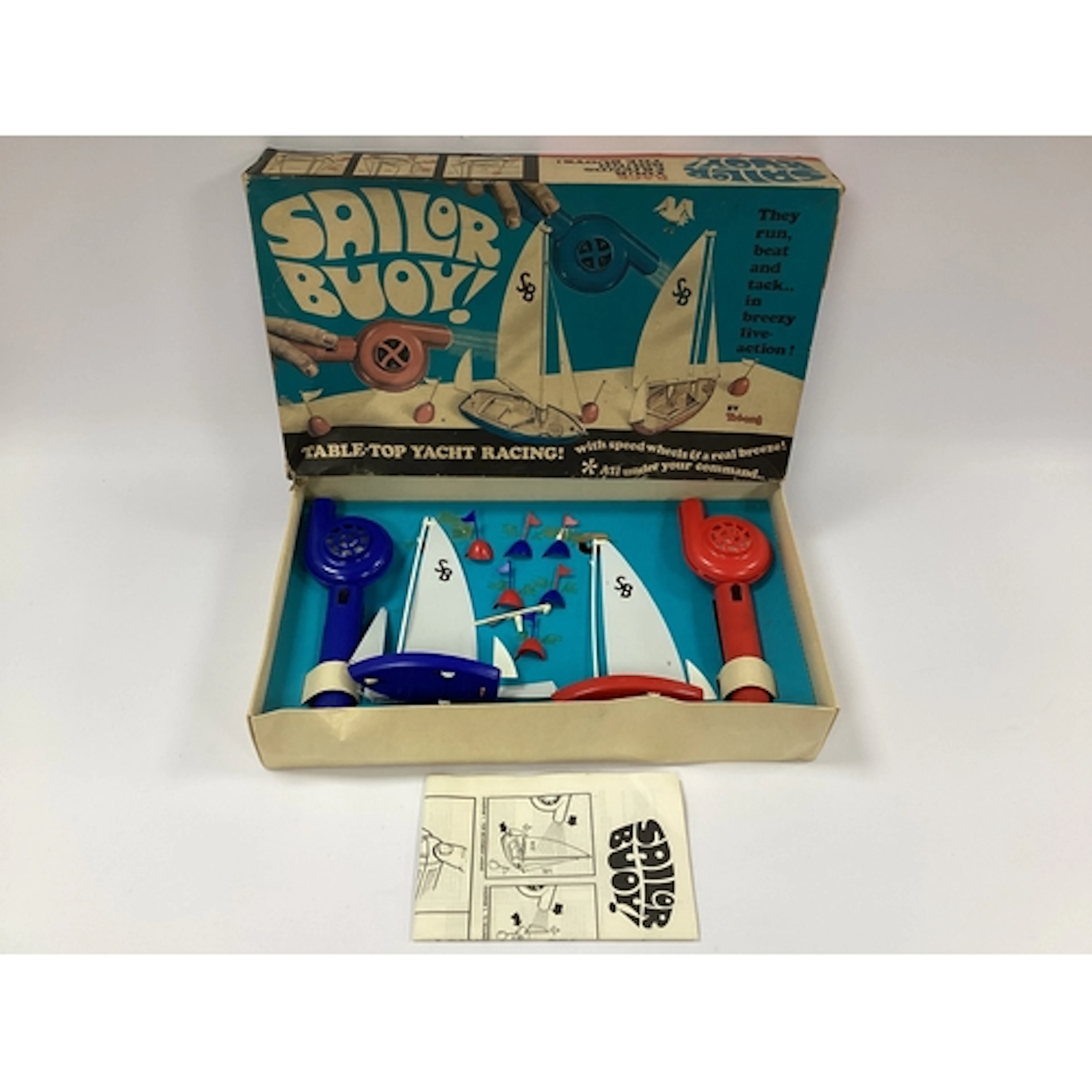 A 1960's Mini Models/Triang Sailor Buoy! Set. With yachts an...