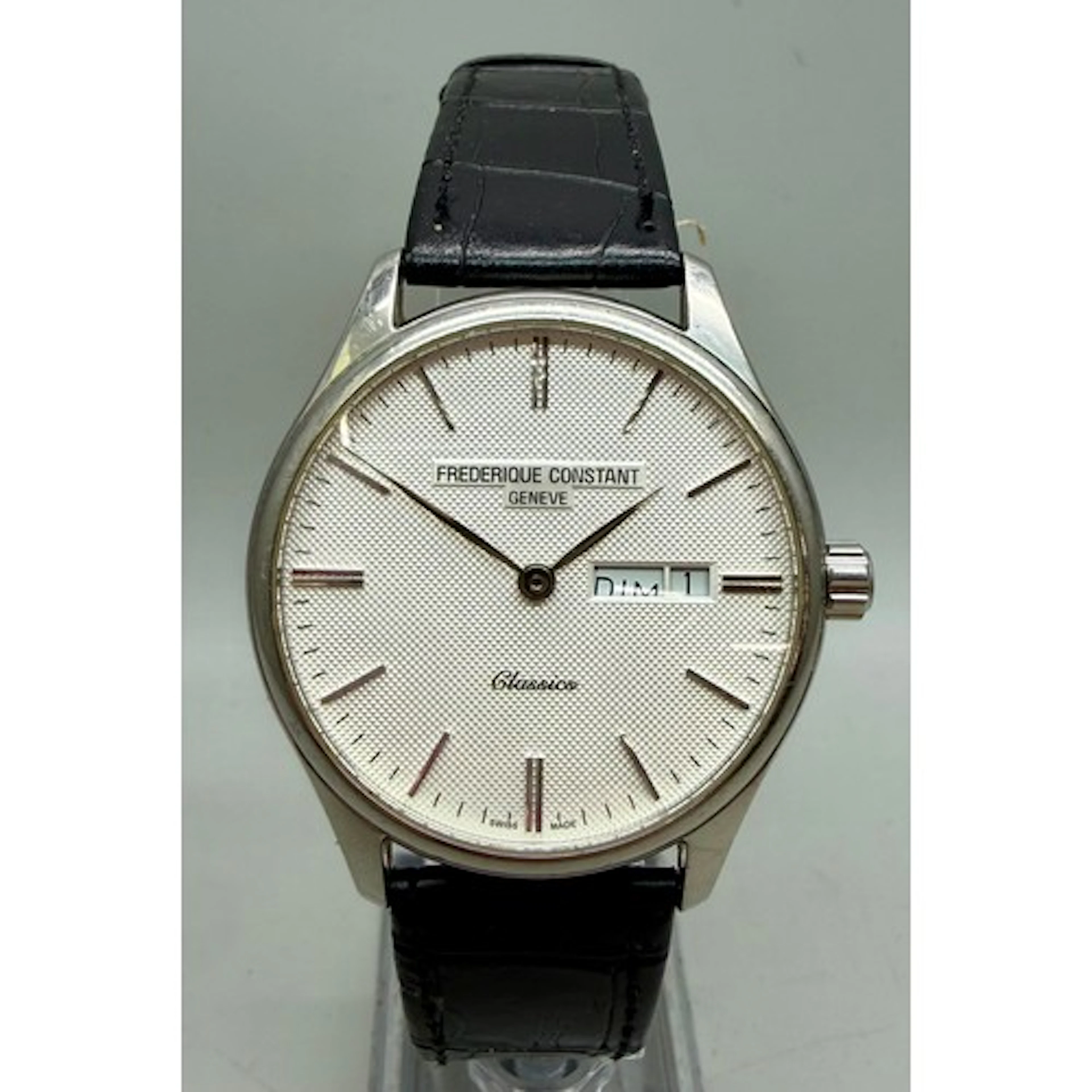 A Frederique Constant Classics stainless steel wristwatch wi...