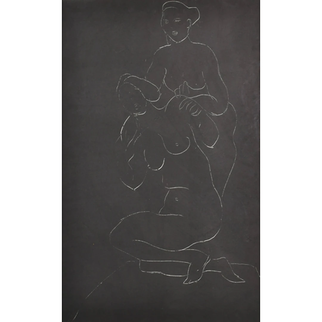 Rose Hilton (1931-2019) British. "May and April", Monoprint,...