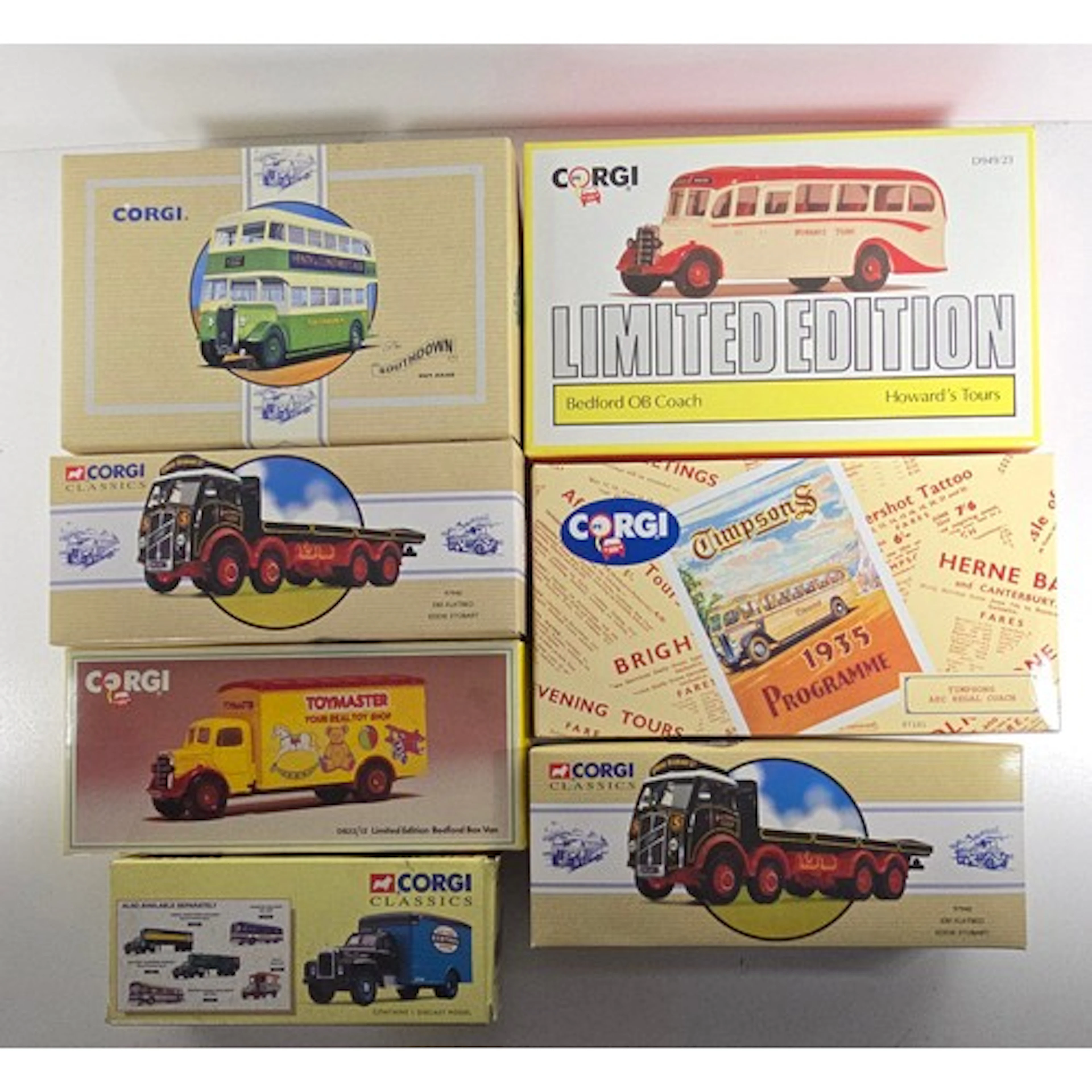 24 Corgi Classics etc. A 1:18 scale MGF 1.8i VVC. Southdown ...