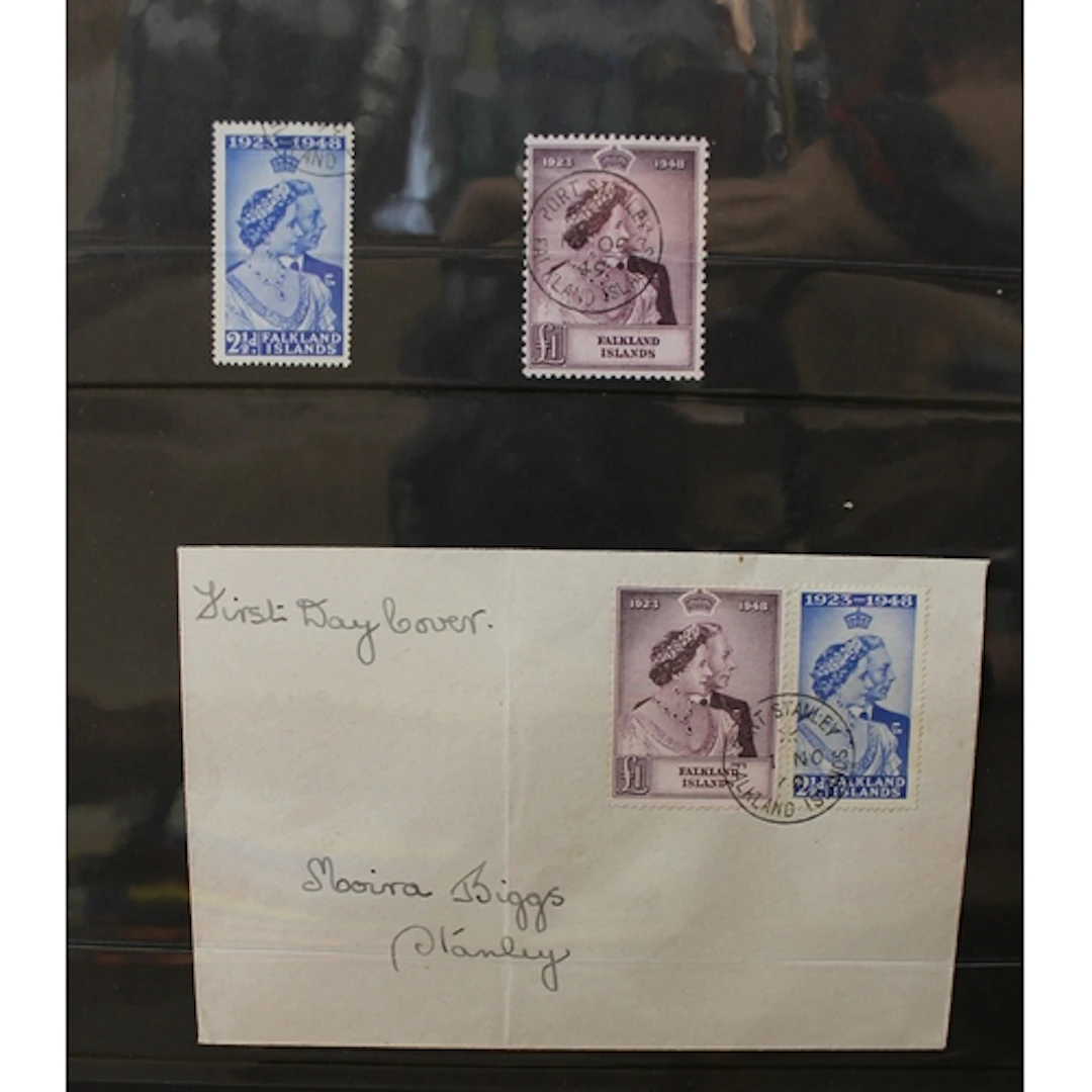Falkland Islands. 1948 RSW U, with Port Stanley cds, and an ...