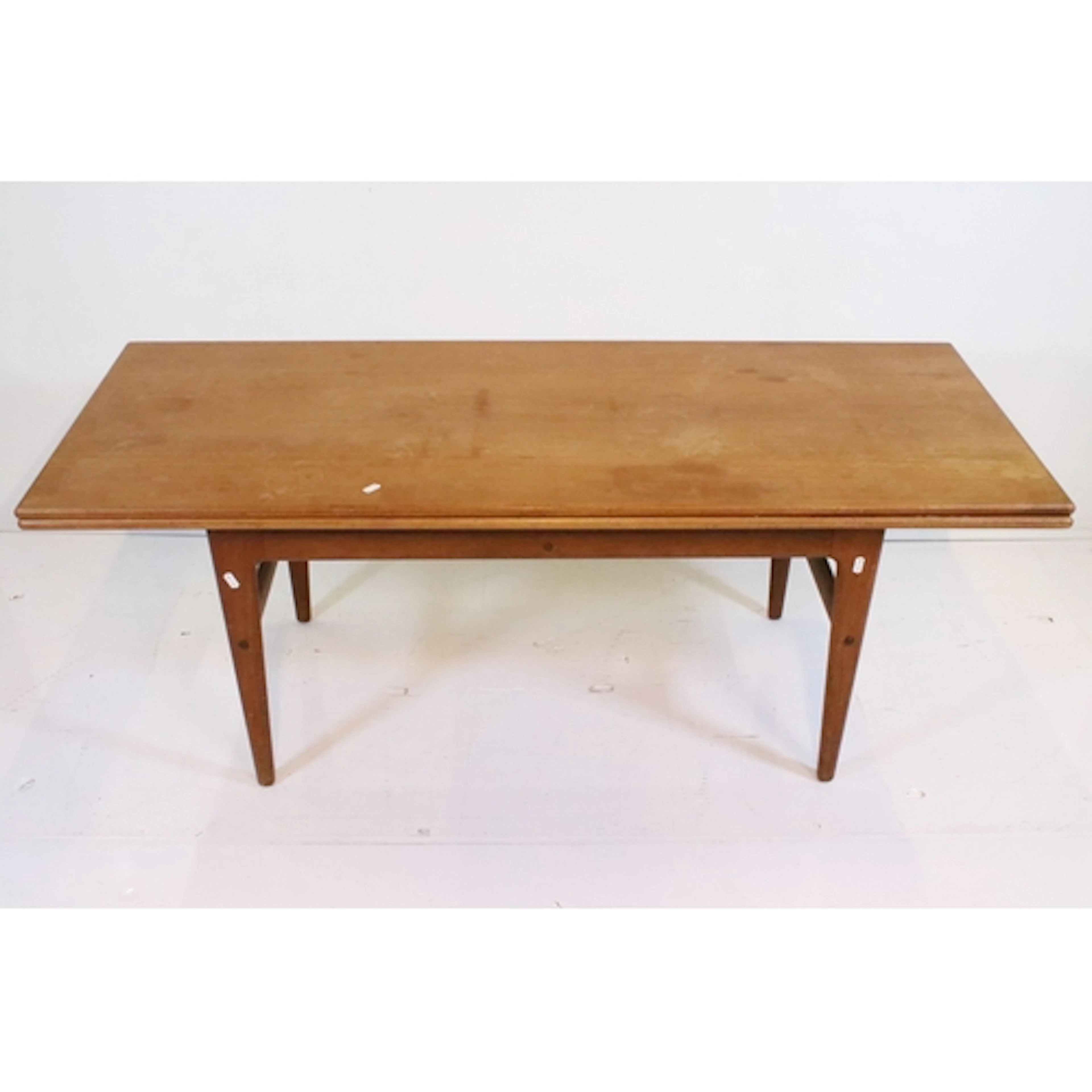 Mid 20th century teak metamorphic 'Elevator' table, designed...